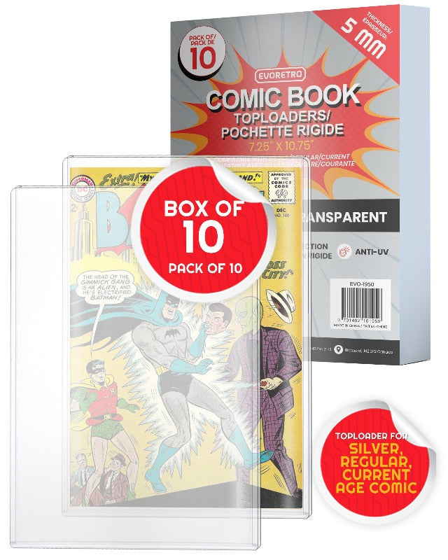 EVORETRO SILVER AGE COMIC BOOK TOP LOADER