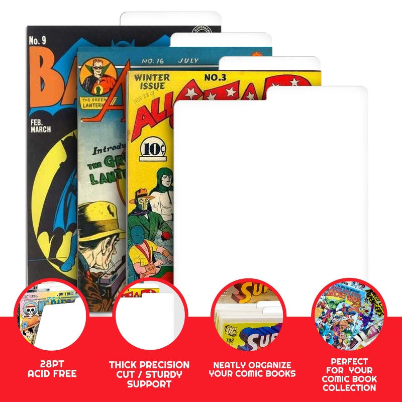 EVORETRO COMIC BOOK DIVIDER 28 PT
