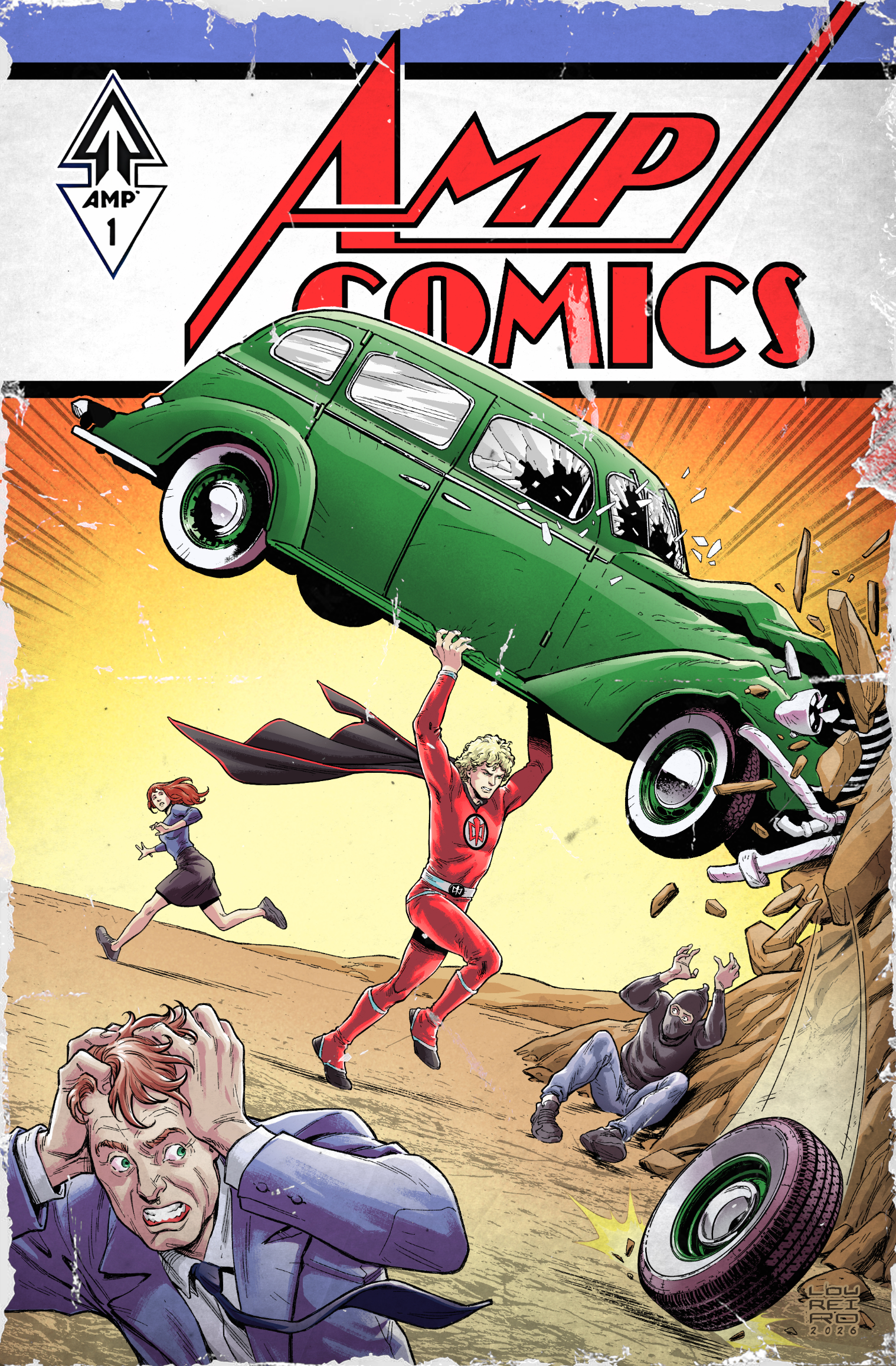 GREATEST AMERICAN HERO #1 (OF 5) CVR D RAFAEL LOUREIRO HOMAGE VAR
