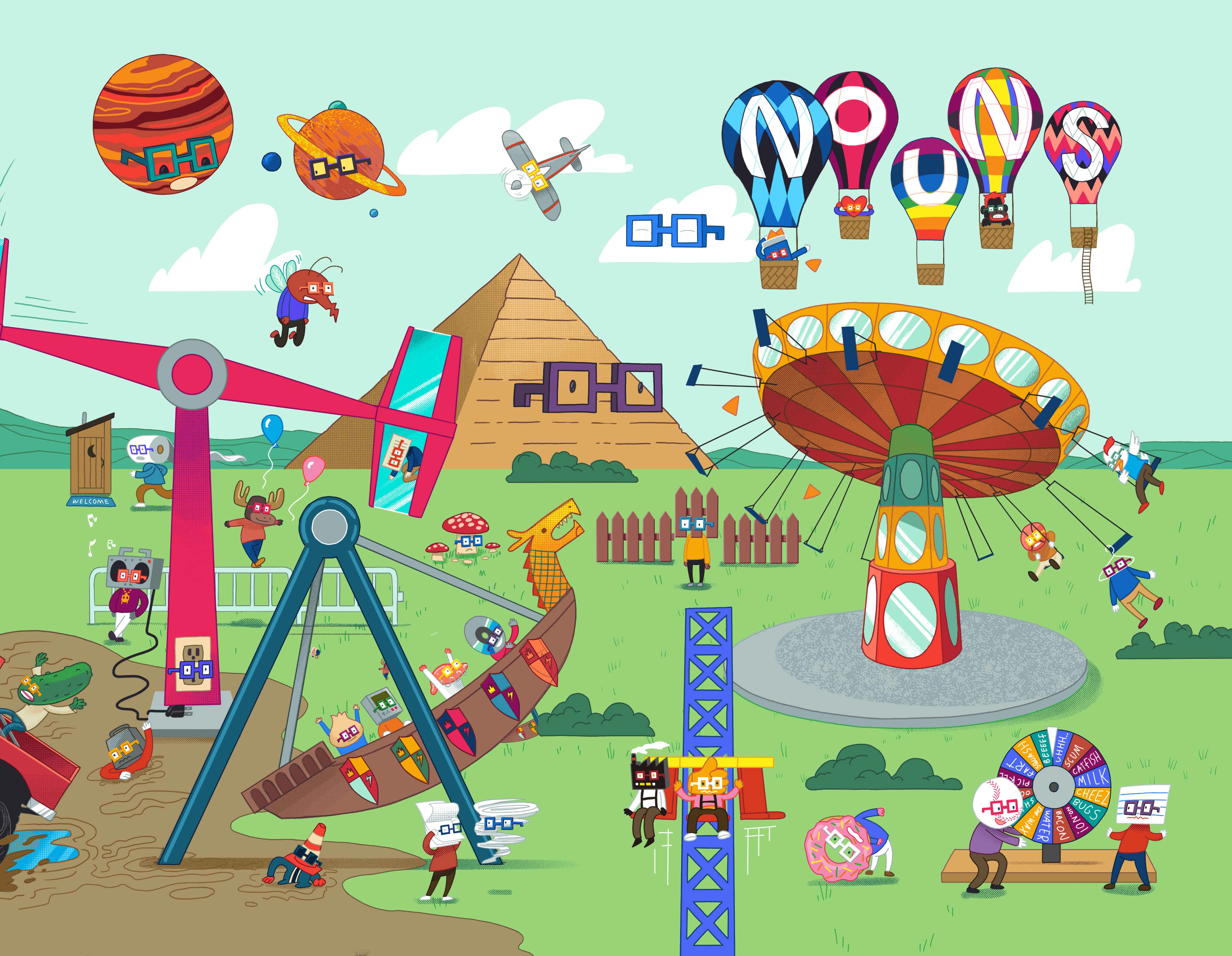 NOUNS NOUNTOWN #3 (OF 6)