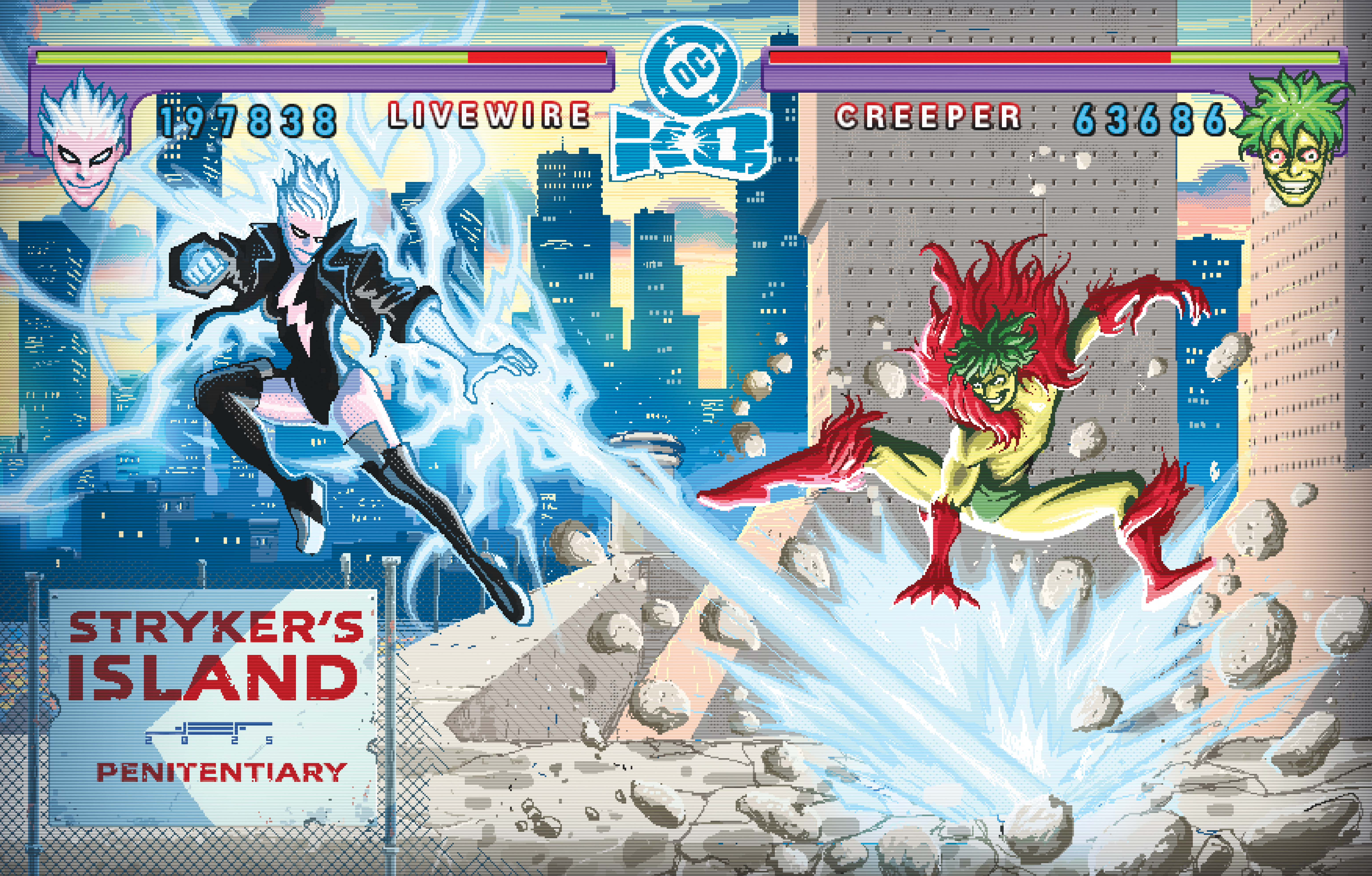 SUPERMAN CHAINS OF LOVE SPECIAL #1 (ONE SHOT) CVR B JUAN FERREYRA WRAPAROUND CARD STOCK VAR