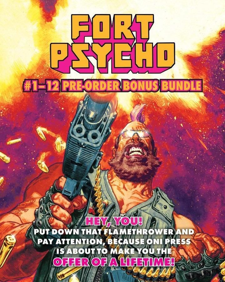 FORT PSYCHO PREORDER BUNDLE (12 ISSUES PLUS BONUS)