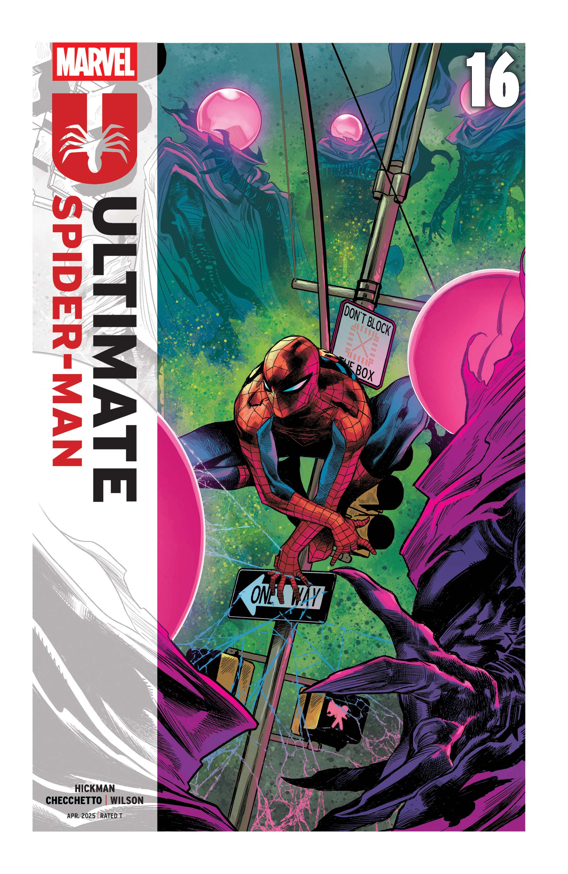 ULTIMATE SPIDER-MAN #16 MAIN COVER