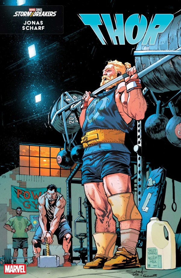 THOR #803 JONAS SCHARF WORKOUT VARIANT