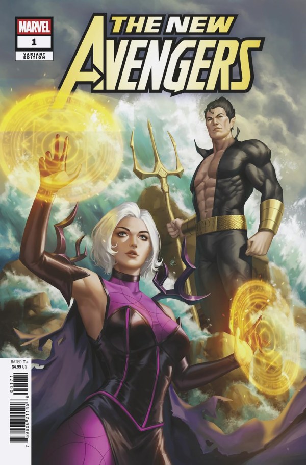 NEW AVENGERS #1 EJIKURE CLEA AND NAMOR VARIANT C (THUNDERBOLTS)
