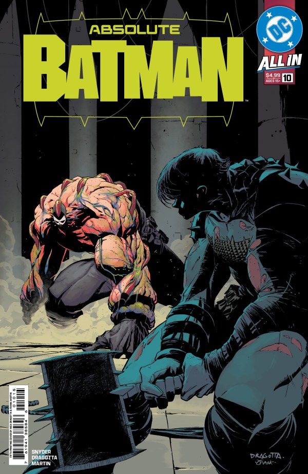 ABSOLUTE BATMAN #10 FIFTH PRINTING