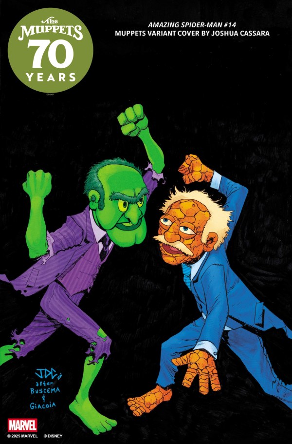 AMAZING SPIDER-MAN #14 JOSHUA CASSARA MUPPETS VARIANT