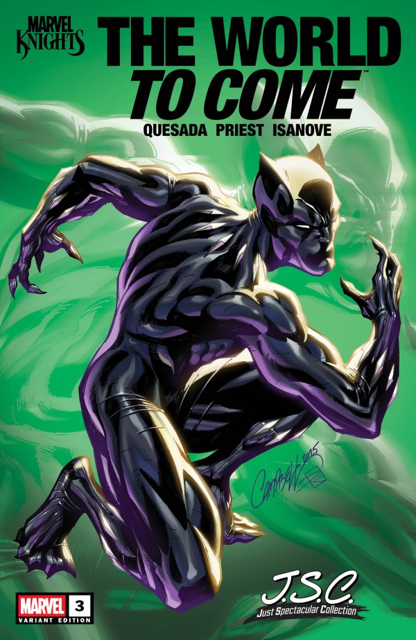 MARVEL KNIGHTS: THE WORLD TO COME #3 J. SCOTT CAMPBELL VARIANT