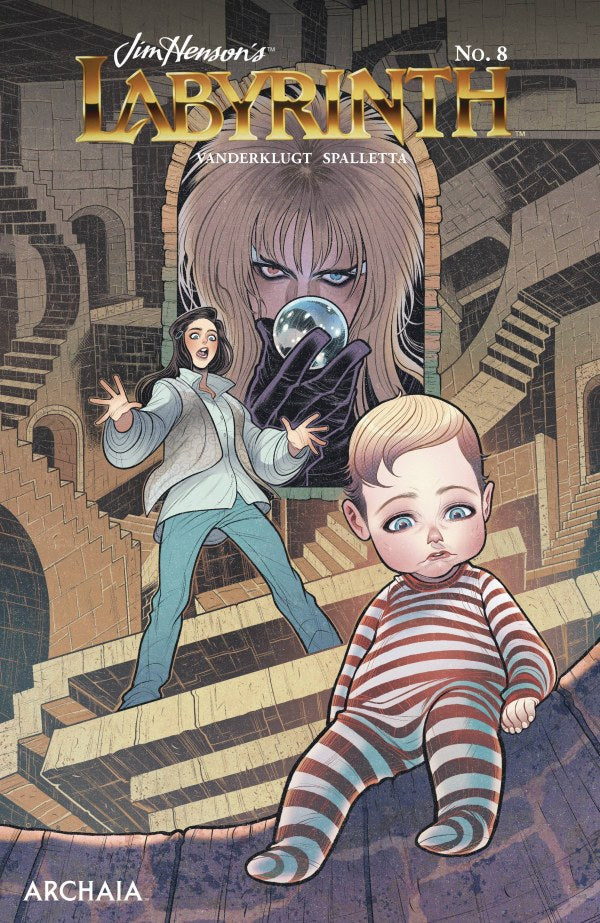 JIM HENSON'S LABYRINTH #8 COVER B ELIZABETH TORQUE VARIANT