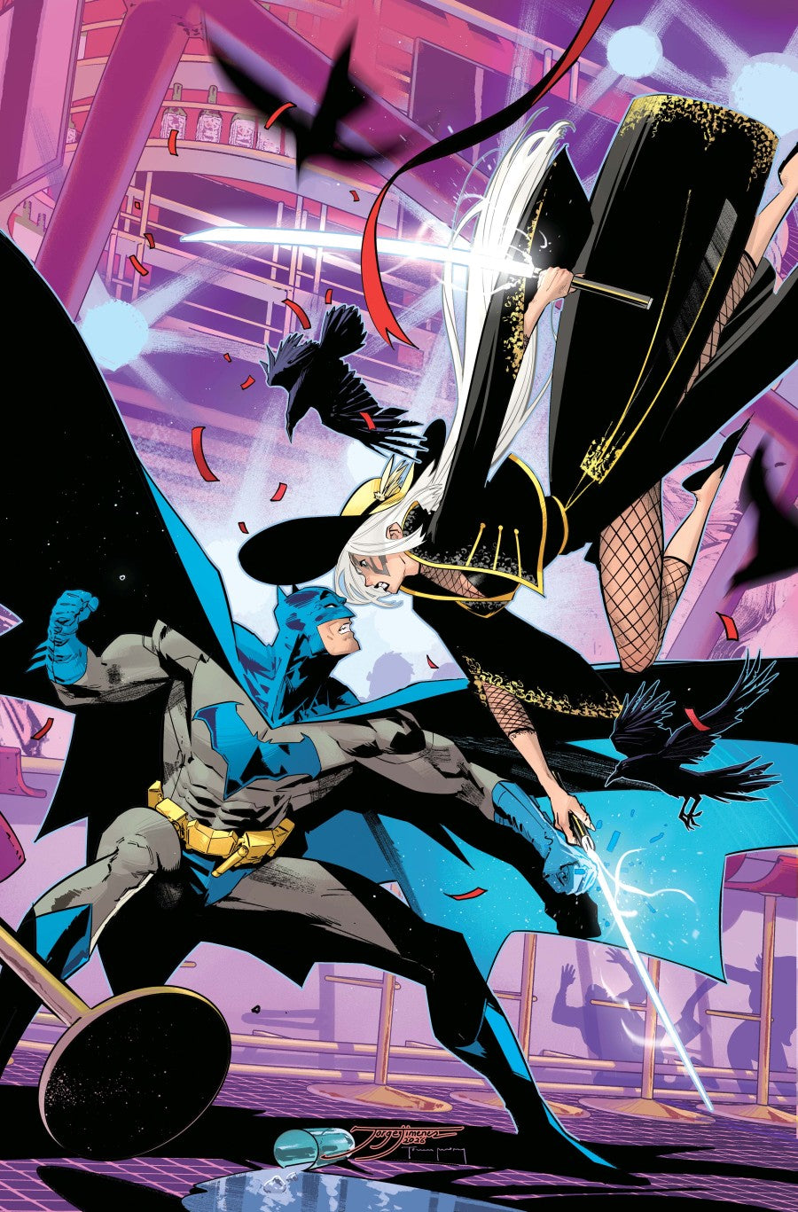 BATMAN #11 CVR E JORGE JIMENEZ FOIL VAR
