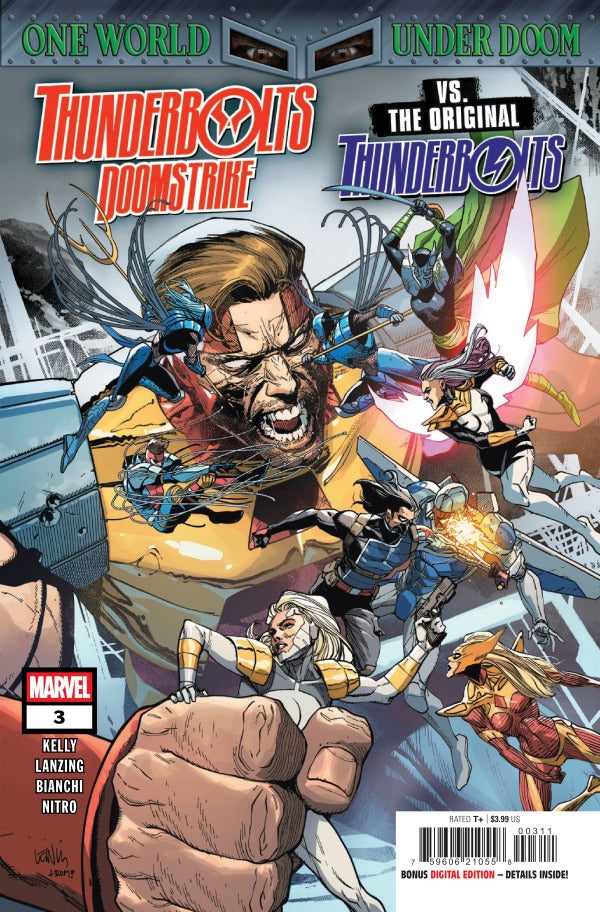 THUNDERBOLTS: DOOMSTRIKE #3 MAIN COVER
