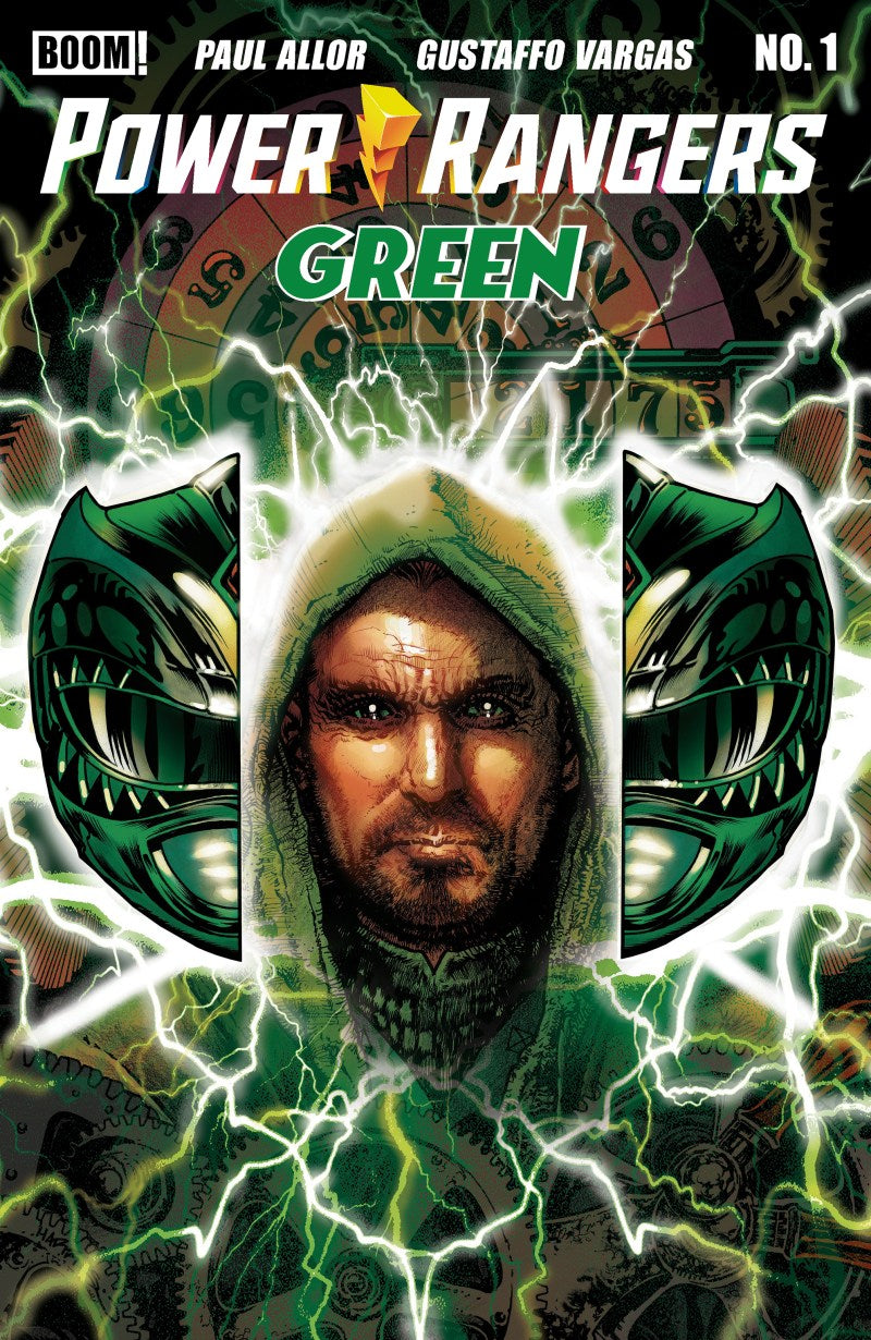POWER RANGERS GREEN #1 A MAIN (DRESSED, HARRIS)