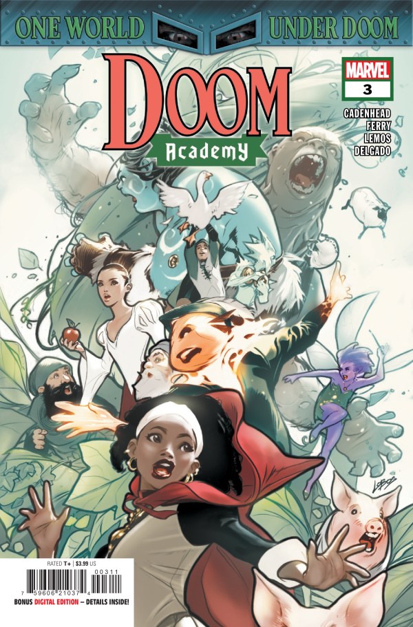 DOOM ACADEMY #3 MAIN COVER