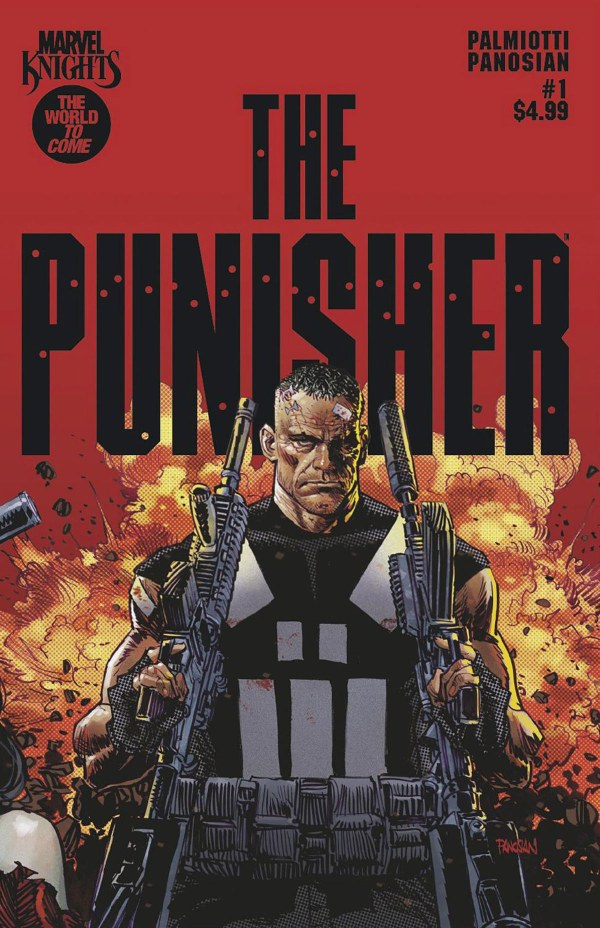 MARVEL KNIGHTS: PUNISHER #1 DAN PANOSIAN 2ND PRINTING VARIANT