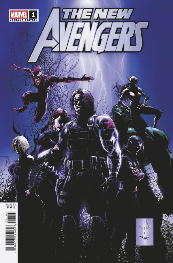 NEW AVENGERS #1 WHILCE PORTACIO SPOILER HOMAGE VARIANT (THUNDERBOLTS)