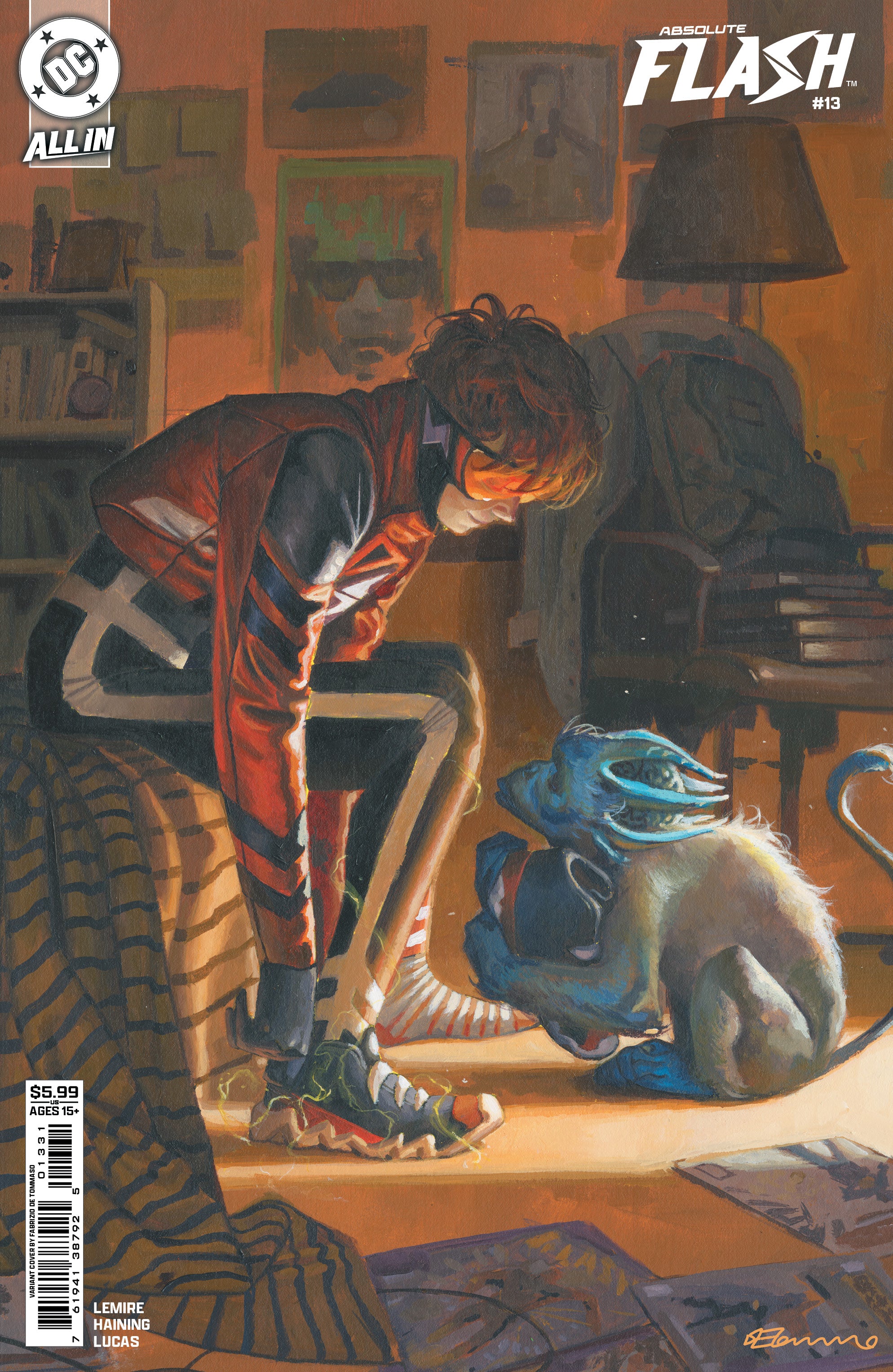 ABSOLUTE FLASH #13 CVR C FABRIZIO DE TOMMASO CARD STOCK VAR