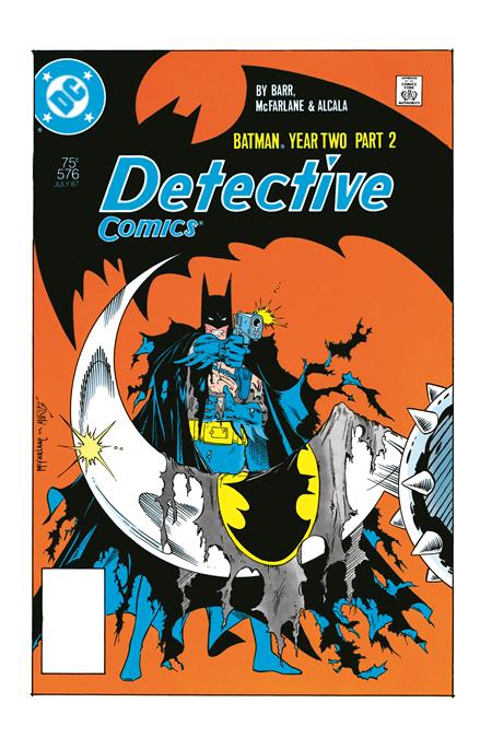 DETECTIVE COMICS #576 FACSIMILE EDITION CVR C TODD MCFARLANE FOIL VAR (YEAR TWO PART 2 OF 4)