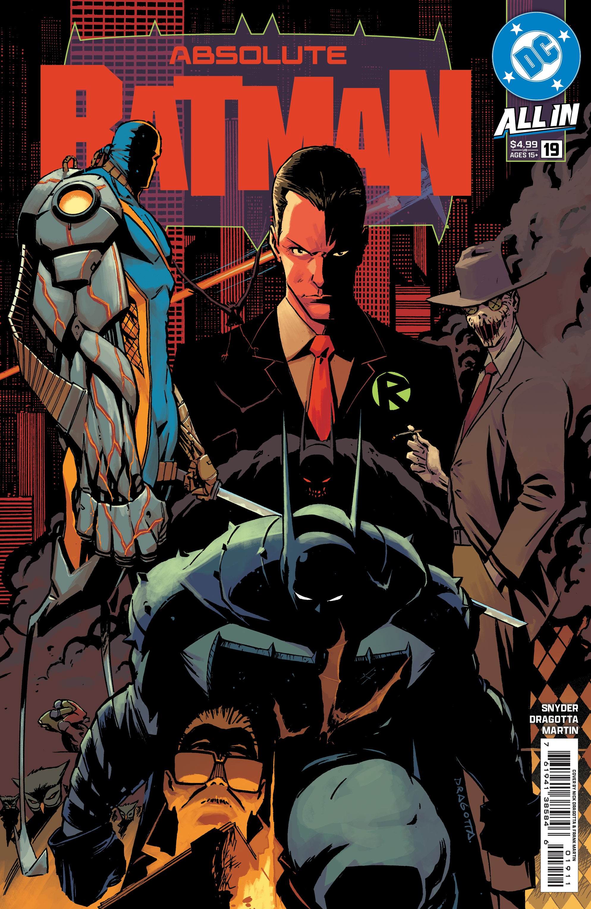 ABSOLUTE BATMAN #19 CVR A NICK DRAGOTTA