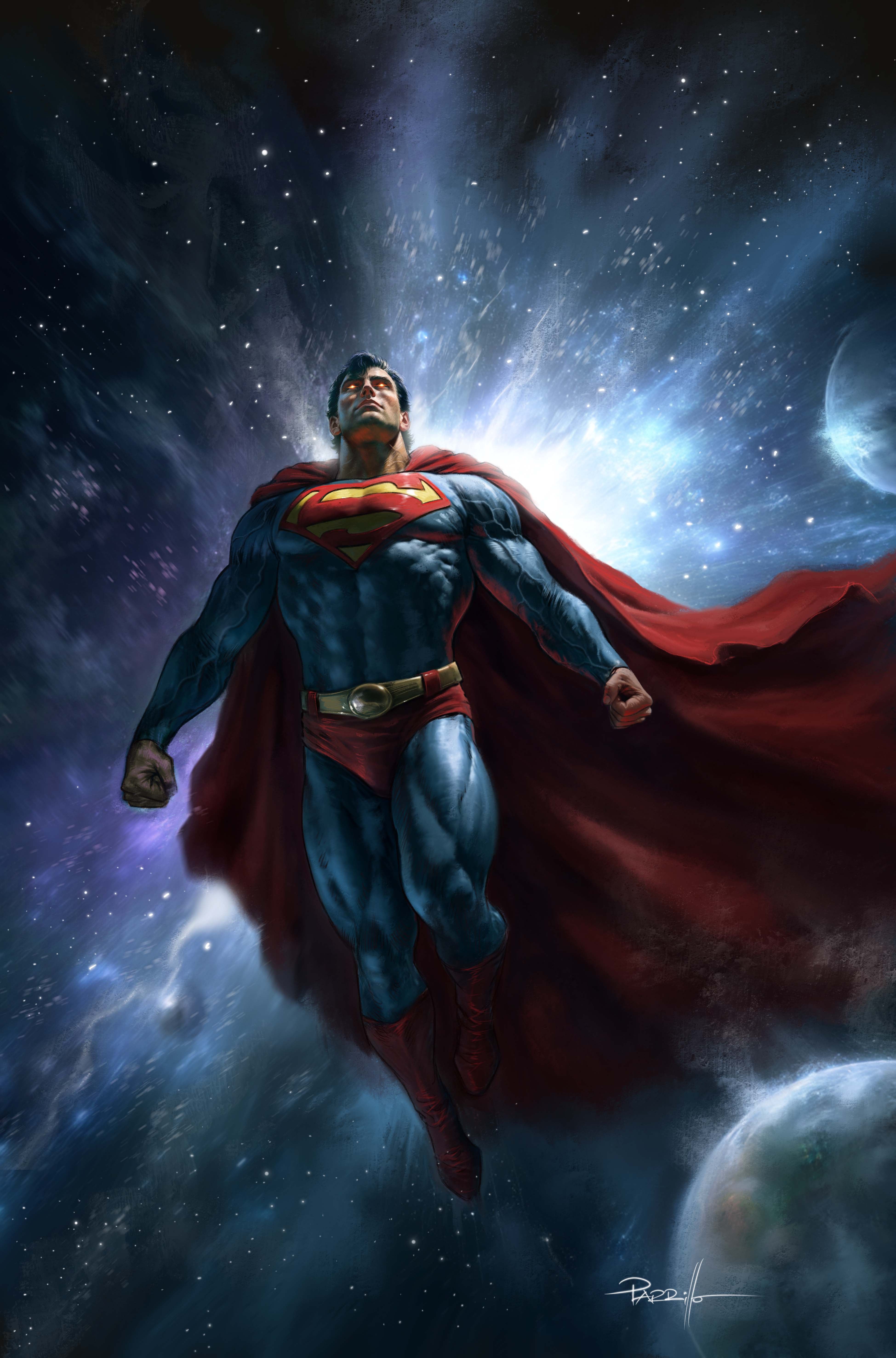 ADVENTURES OF SUPERMAN BOOK OF EL #8 (OF 12) CVR B LUCAS PARILLO CARD STOCK VAR