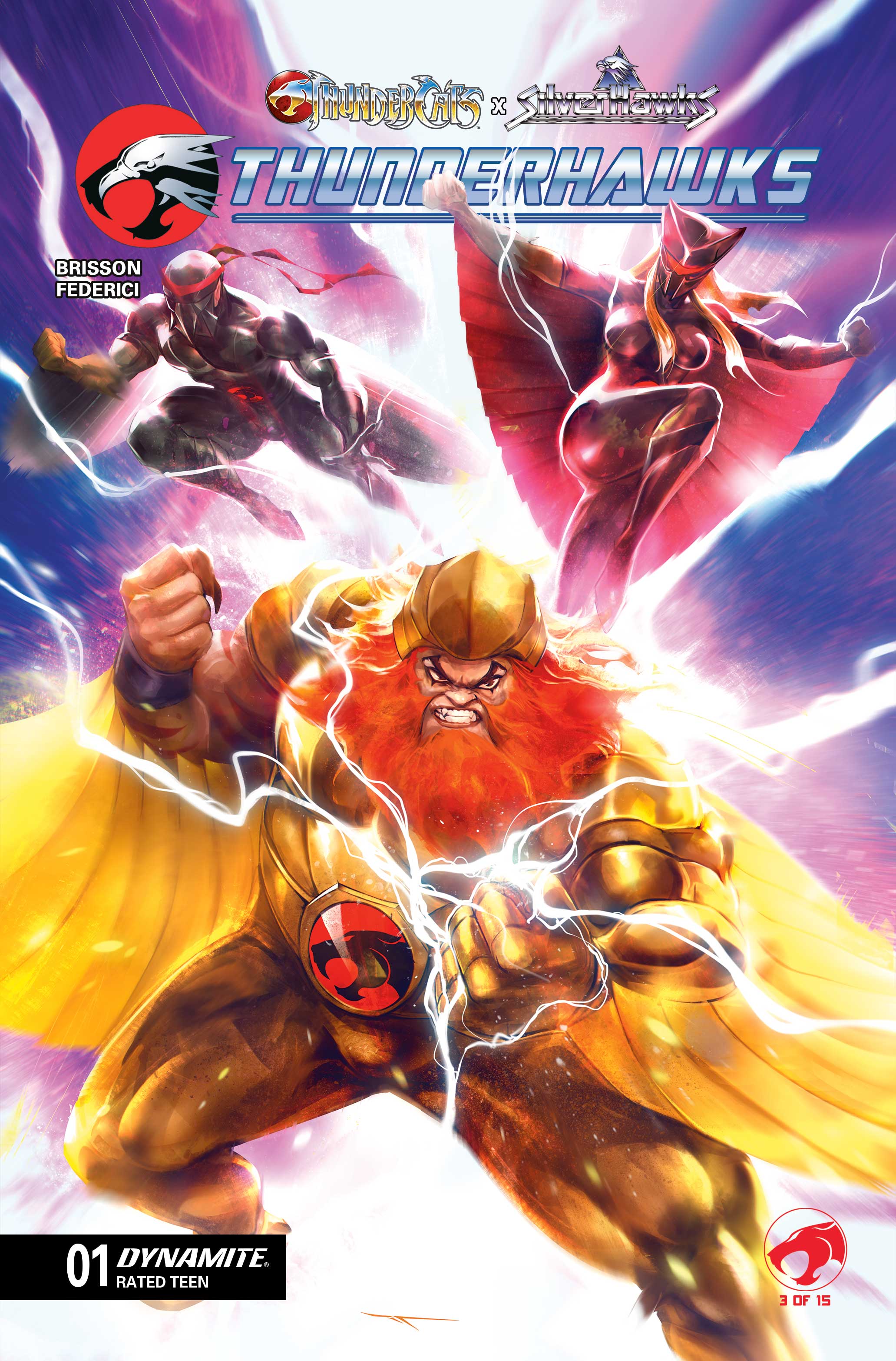 THUNDERCATS X SILVERHAWKS THUNDERHAWKS #1 CVR A IVAN TAO