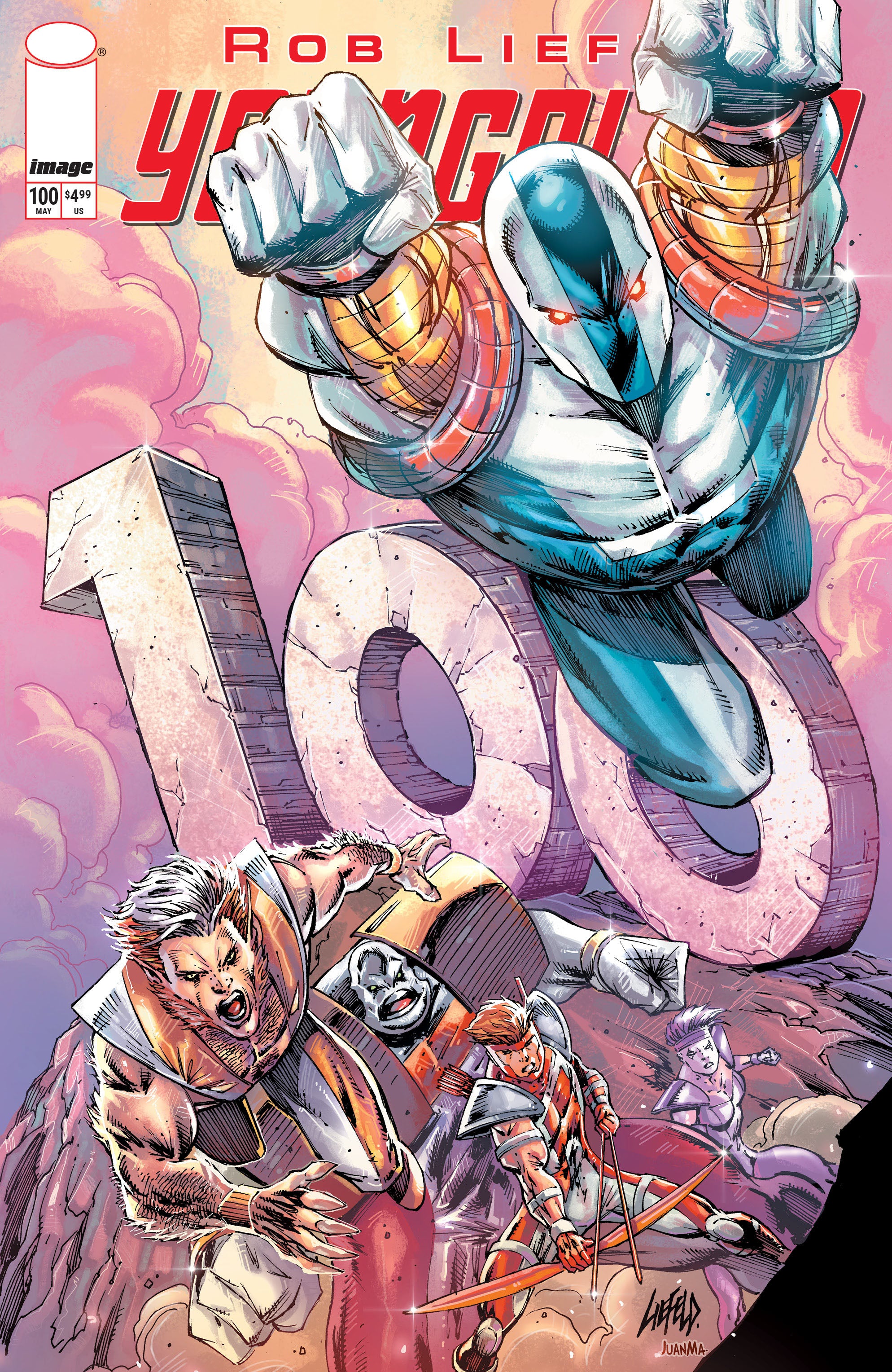 YOUNGBLOOD #100 CVR A ROB LIEFELD