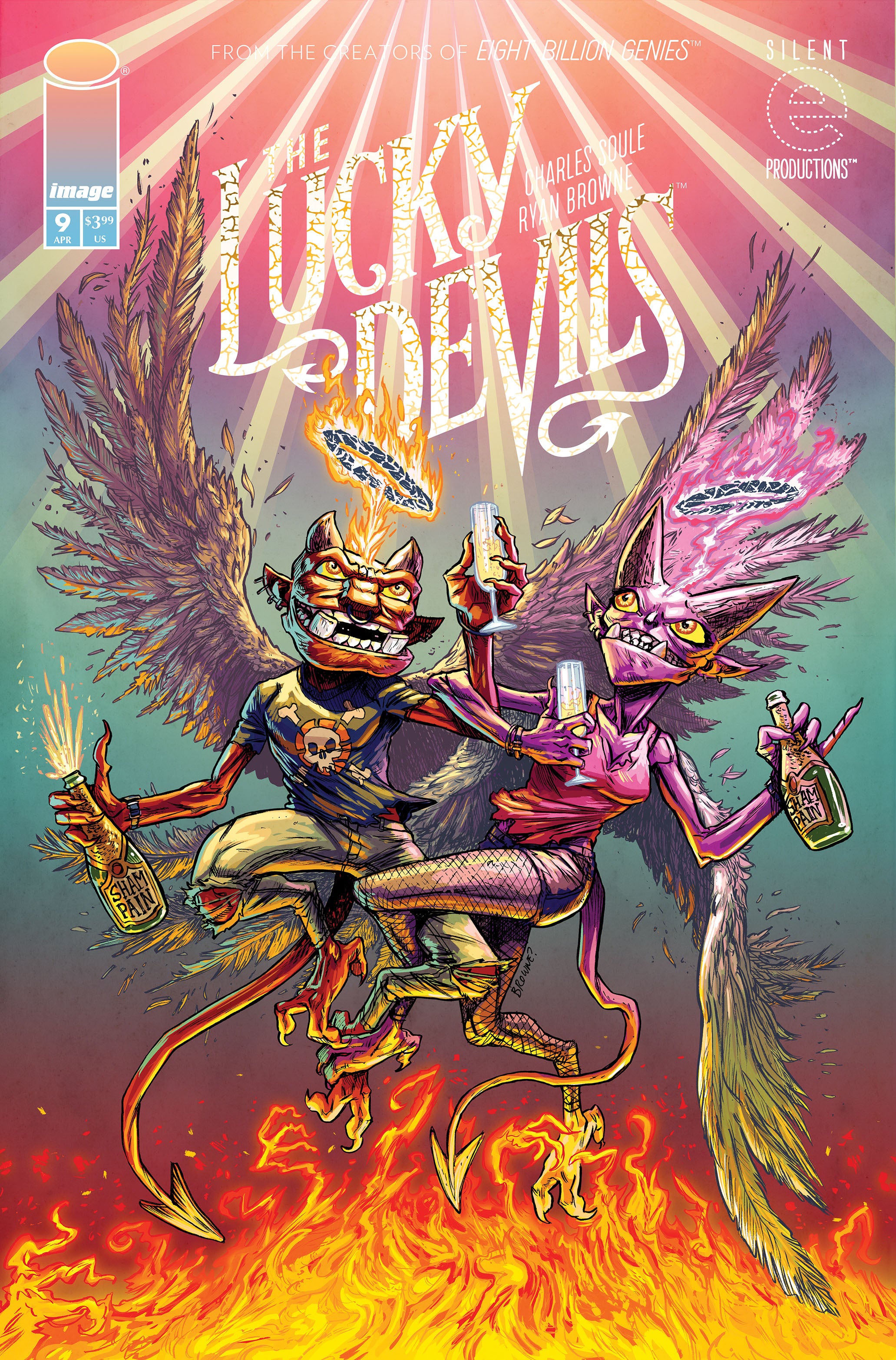 LUCKY DEVILS #9 CVR A RYAN BROWNE