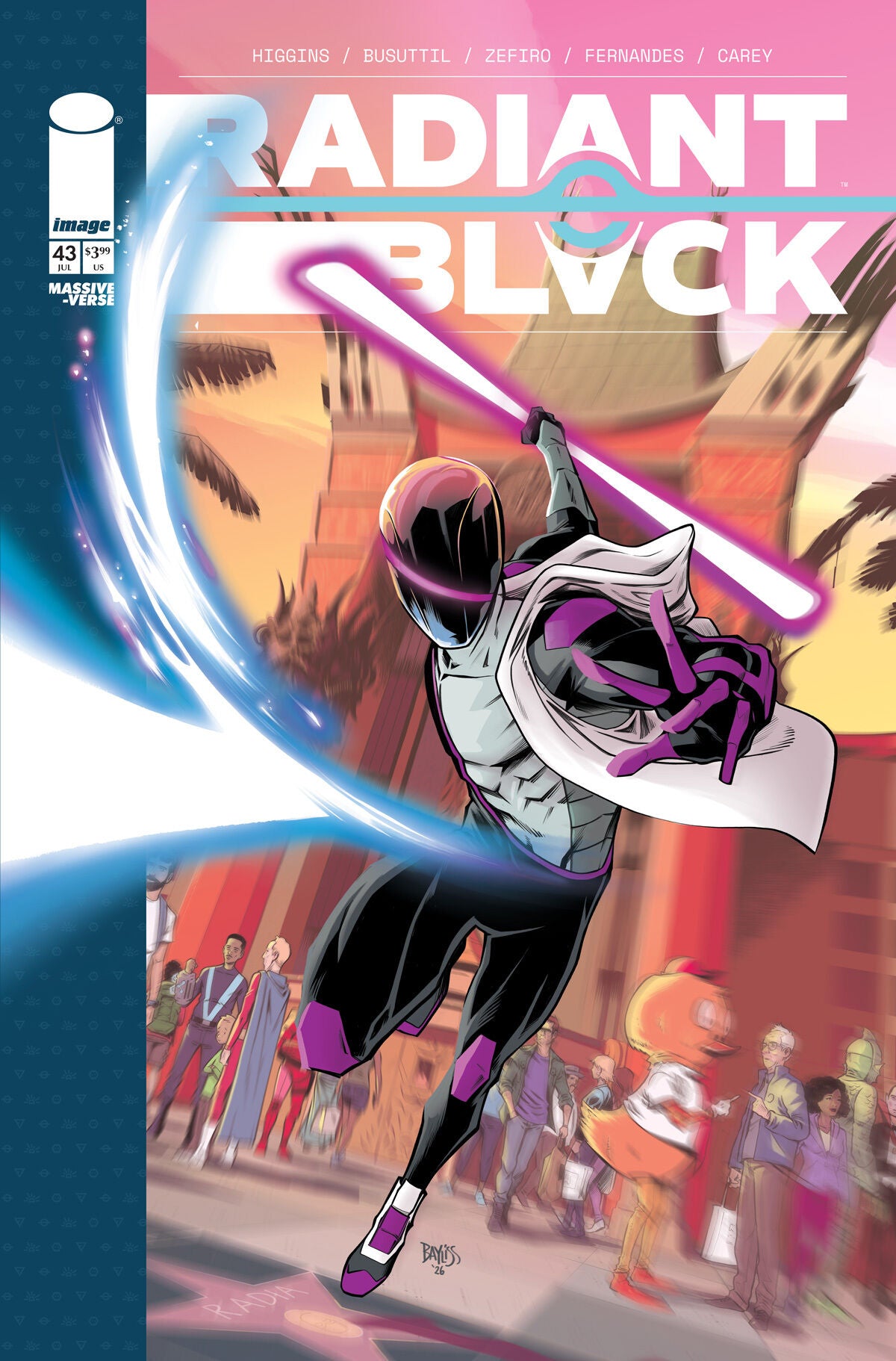 RADIANT BLACK #43 CVR D DANIEL BAYLISS SECRET COVER VAR