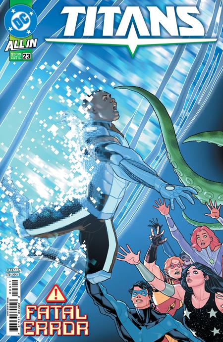 TITANS #23 CVR A PETE WOODS