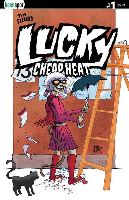 TIM SEELEYS LUCKY CHEAP HEAT #1 (ONE SHOT) CVR C ERIC WOLFGANG VAR