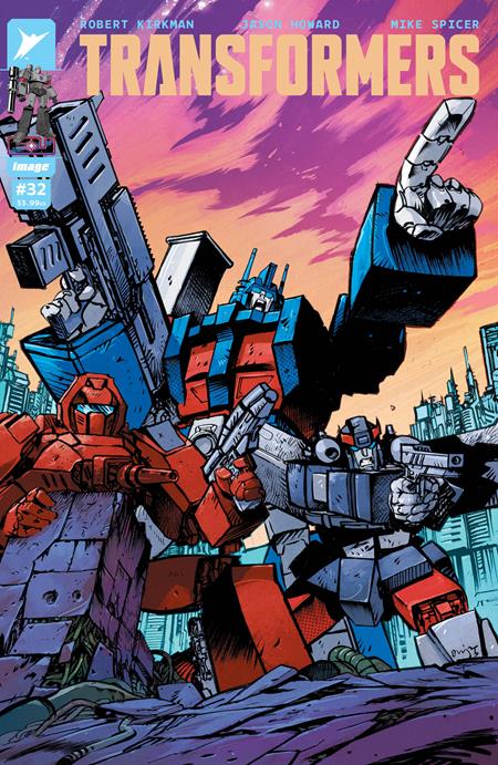 TRANSFORMERS #32 CVR B DANIEL WARREN JOHNSON & MIKE SPICER VAR