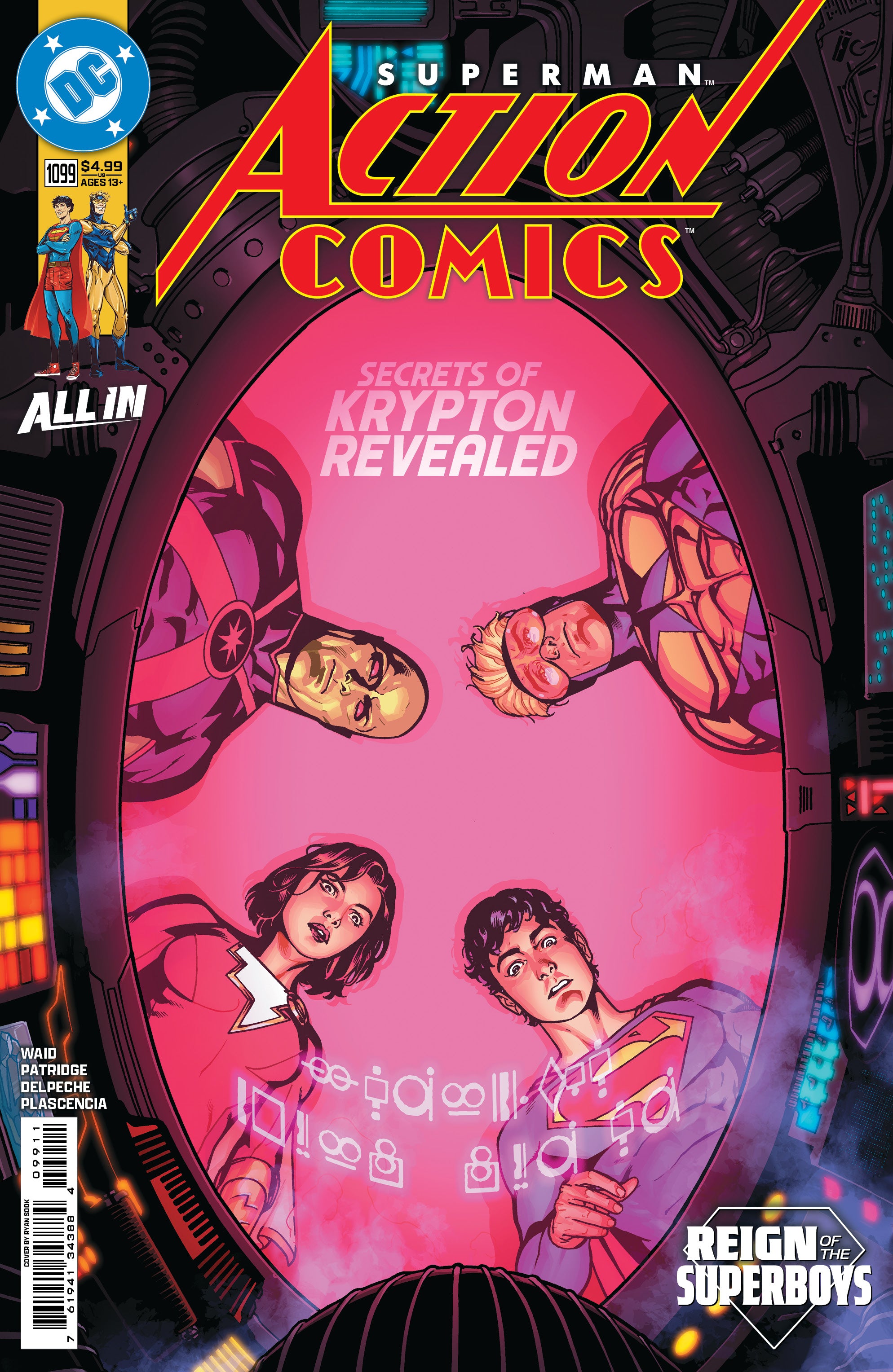 ACTION COMICS #1099 CVR A RYAN SOOK (THE REIGN OF THE SUPERBOYS)