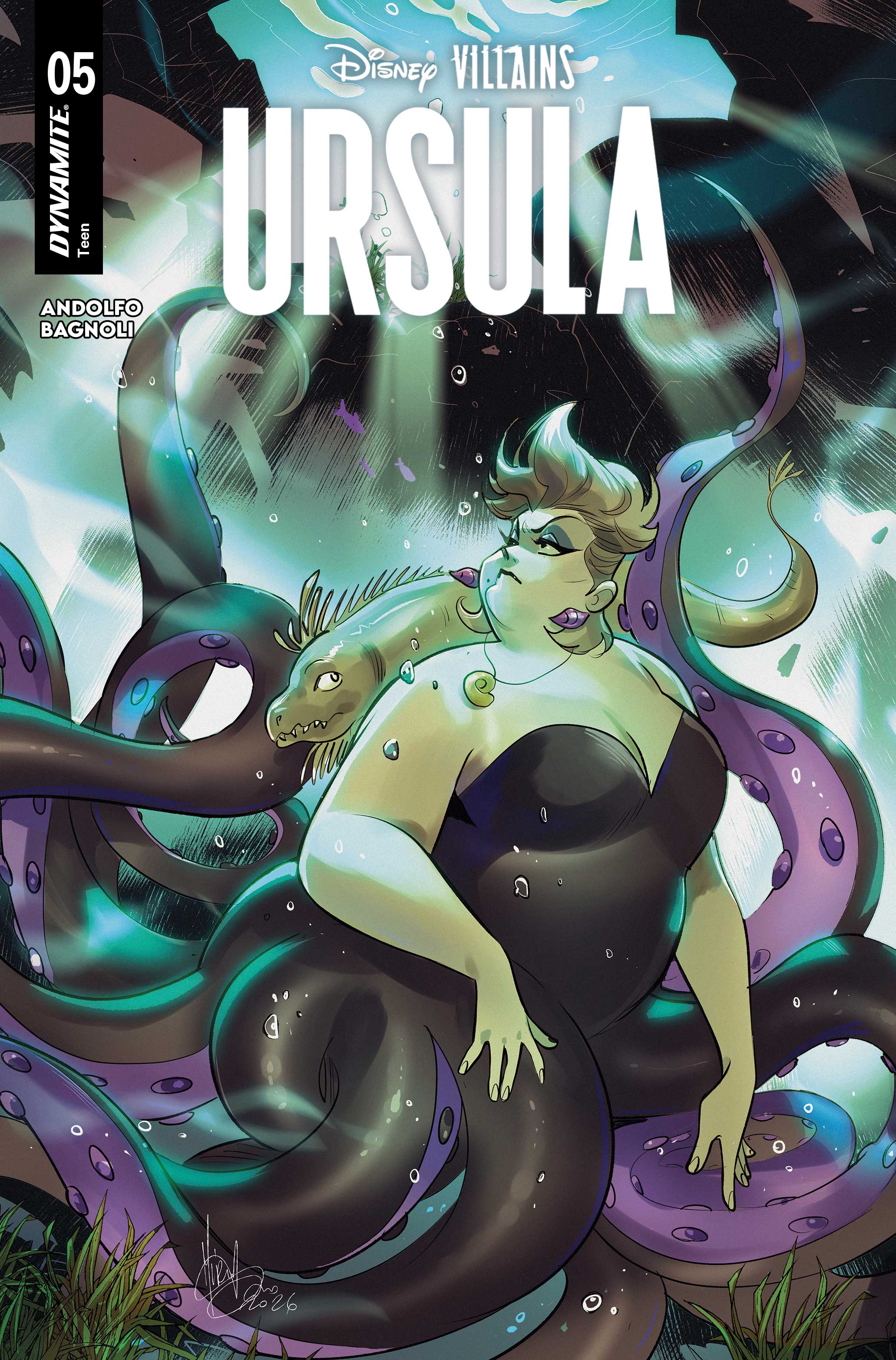 DISNEY VILLAINS URSULA #5 CVR A MIRKA ANDOLFO VAR
