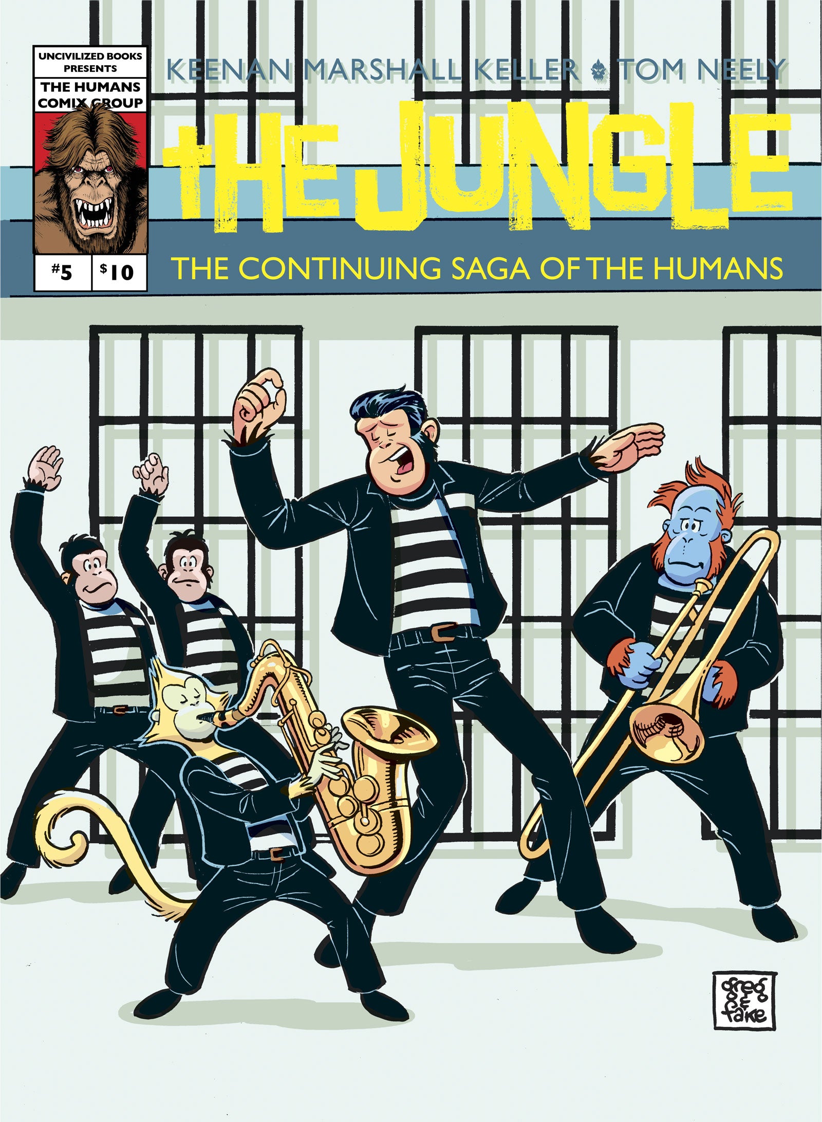 JUNGLE #5 (OF 5) CVR B GREG & FAKE