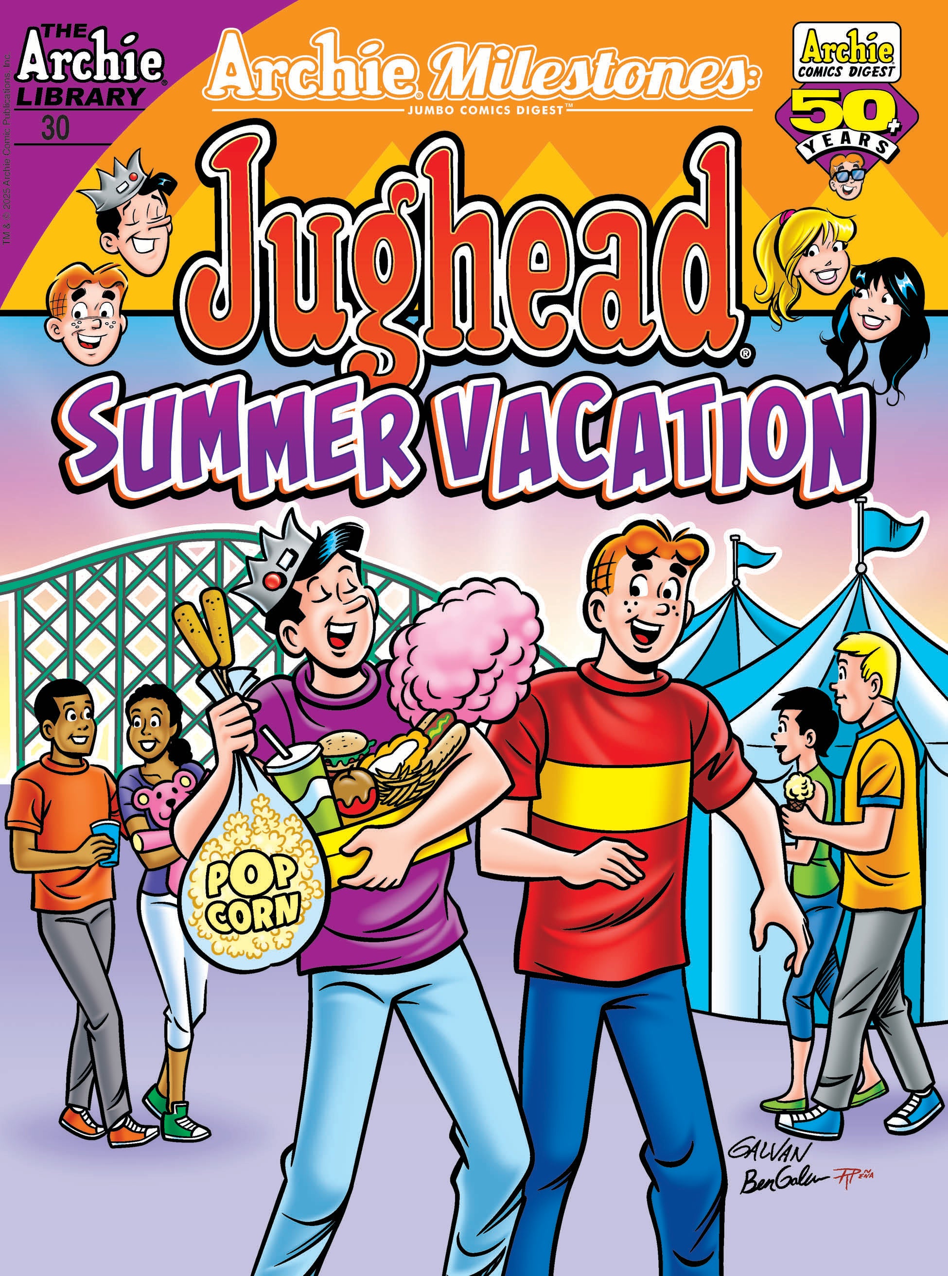 ARCHIE MILESTONES JUMBO COMICS DIGEST #30 JUGHEAD SUMMER VACATION