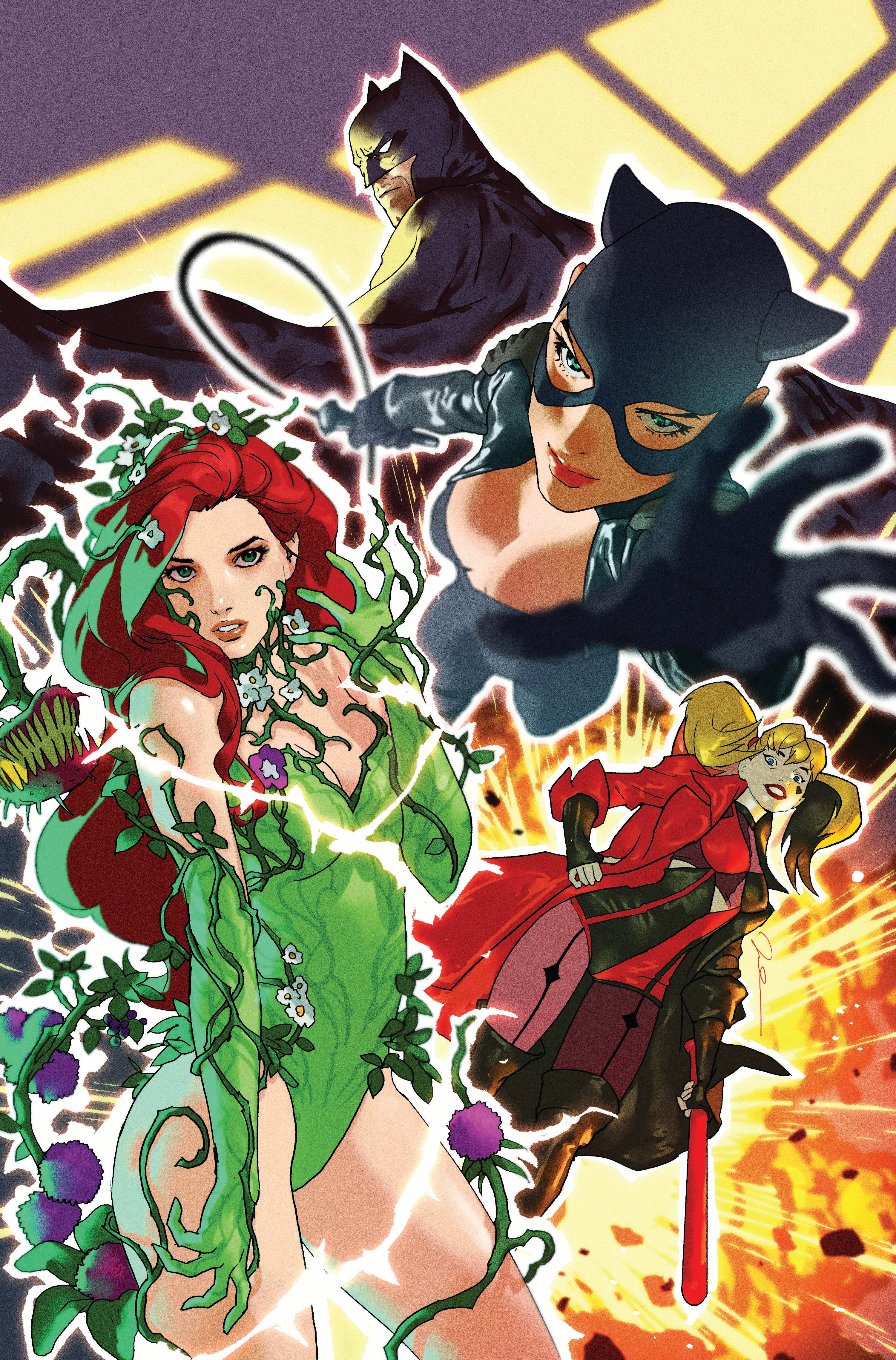 BATMAN #162 CVR E GERALD PAREL GOTHAM CITY SIRENS CARD STOCK VAR