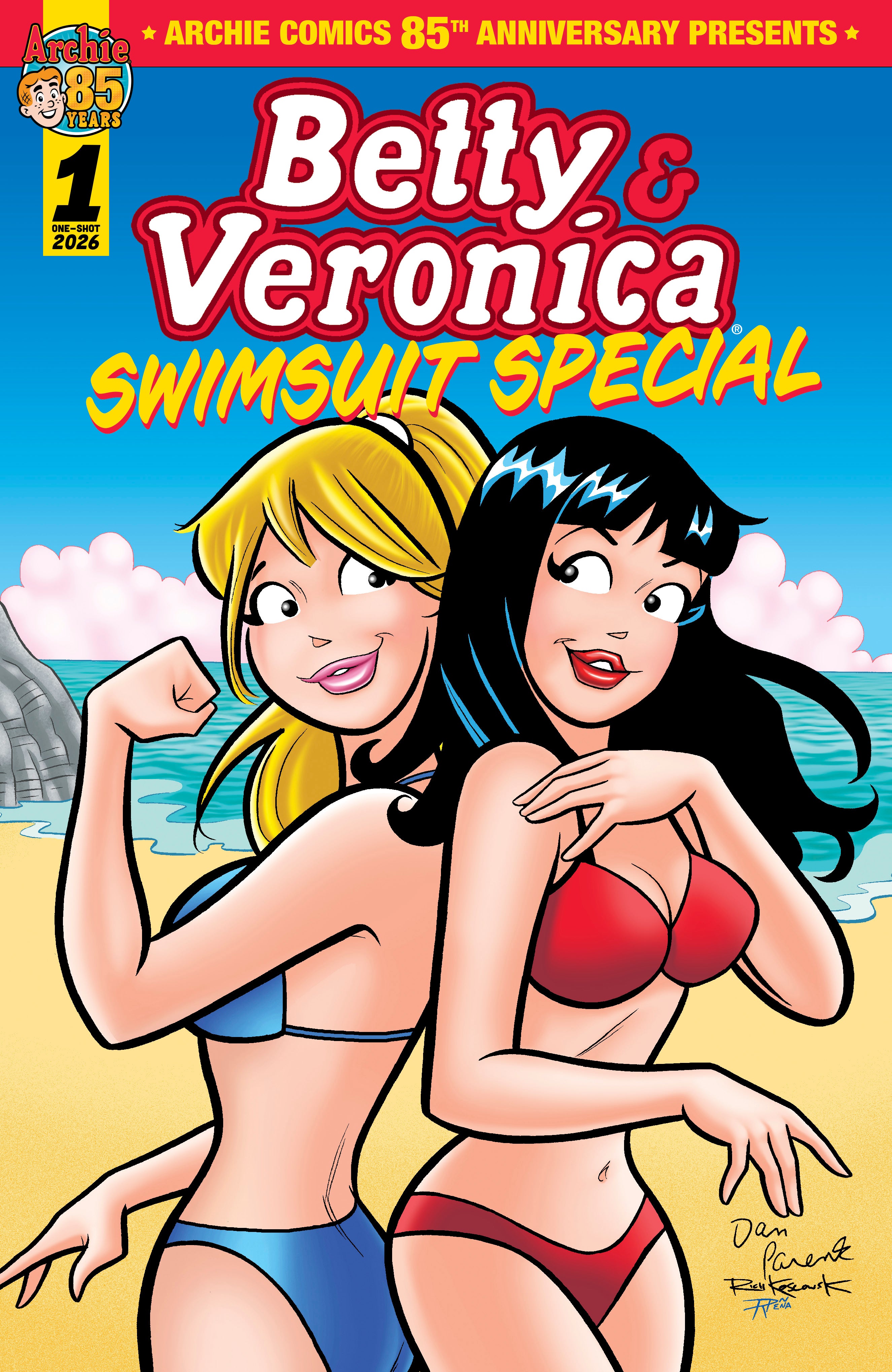 ARCHIE COMICS 85TH ANNIVERSARY PRESENTS BETTY & VERONICA SWIMSUIT SPECIAL (ONE SHOT) CVR A DAN DECARLO RICH KOSLOWSKI