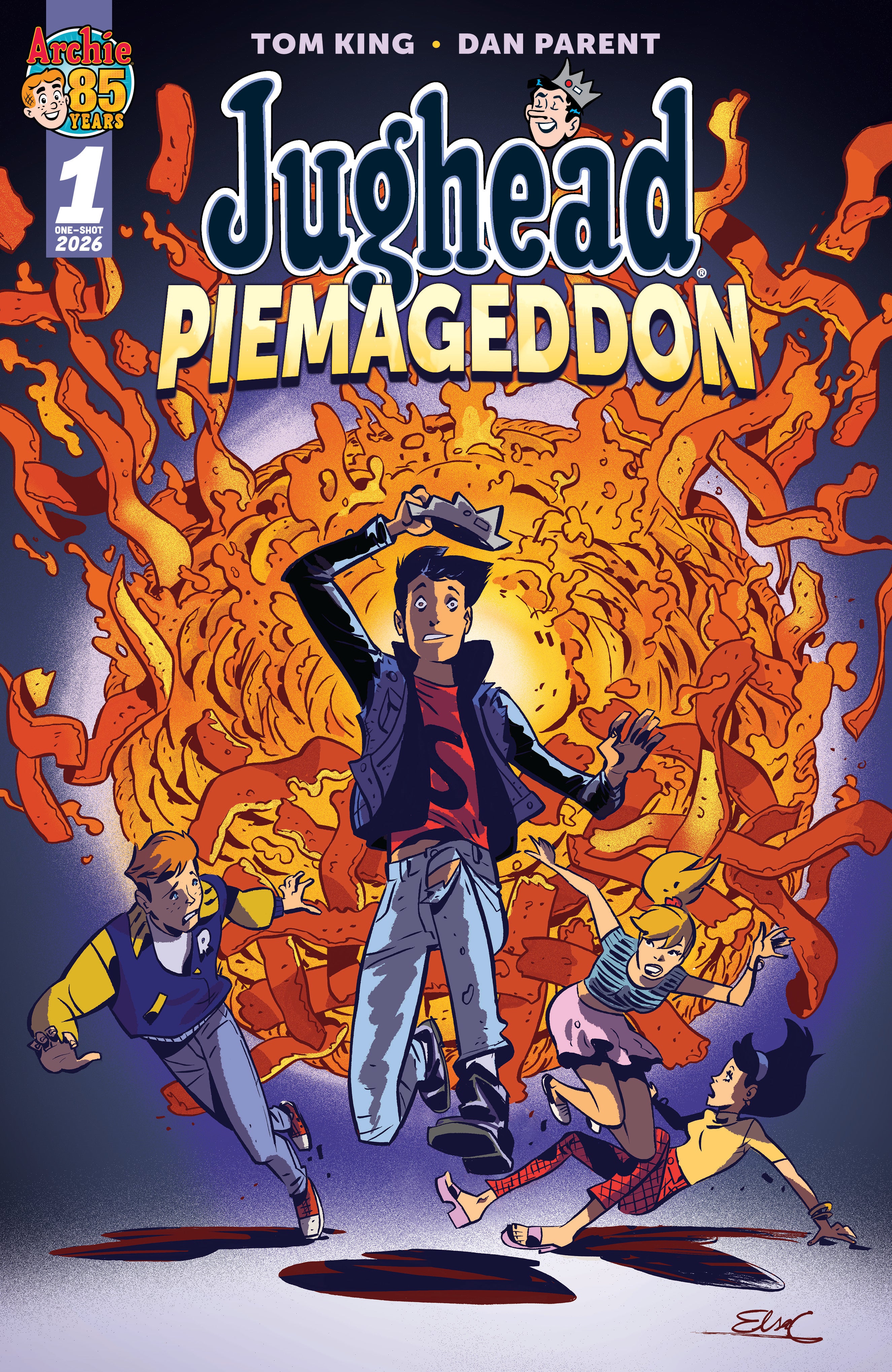 JUGHEAD PIEMAGEDDON (ONE SHOT) CVR C ELSA CHARRETIER VAR