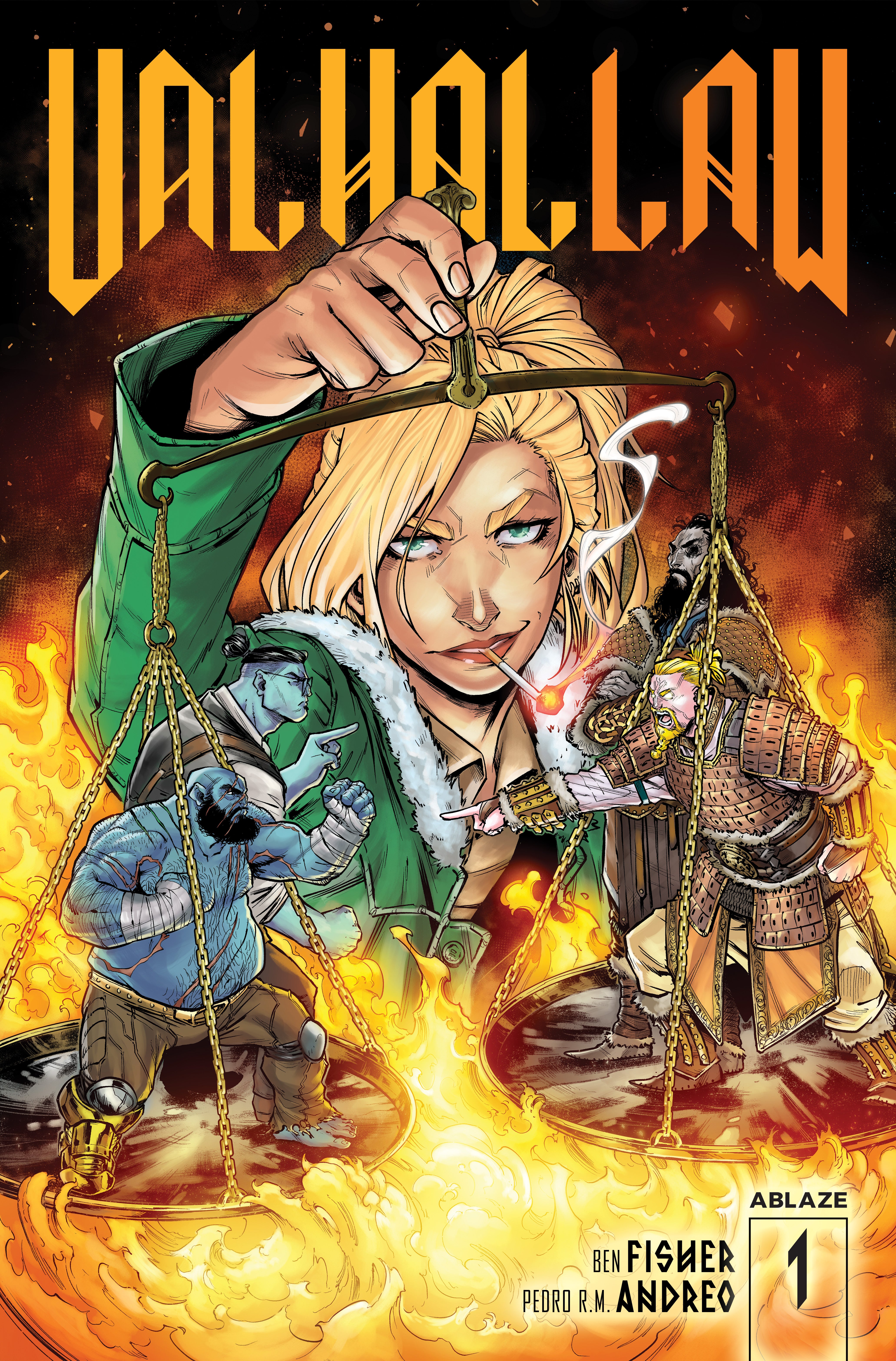 VALHALLAW #1 (OF 5) CVR A PEDRO R M ANDREO