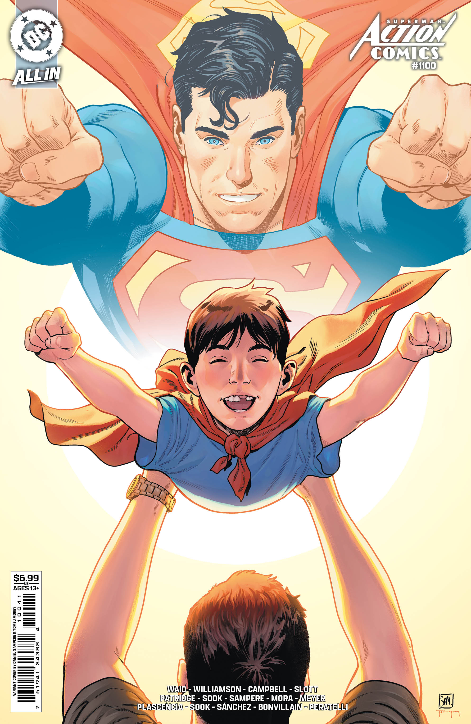 ACTION COMICS #1100 CVR D DANIEL SAMPERE CARD STOCK VAR (DC K.O.)