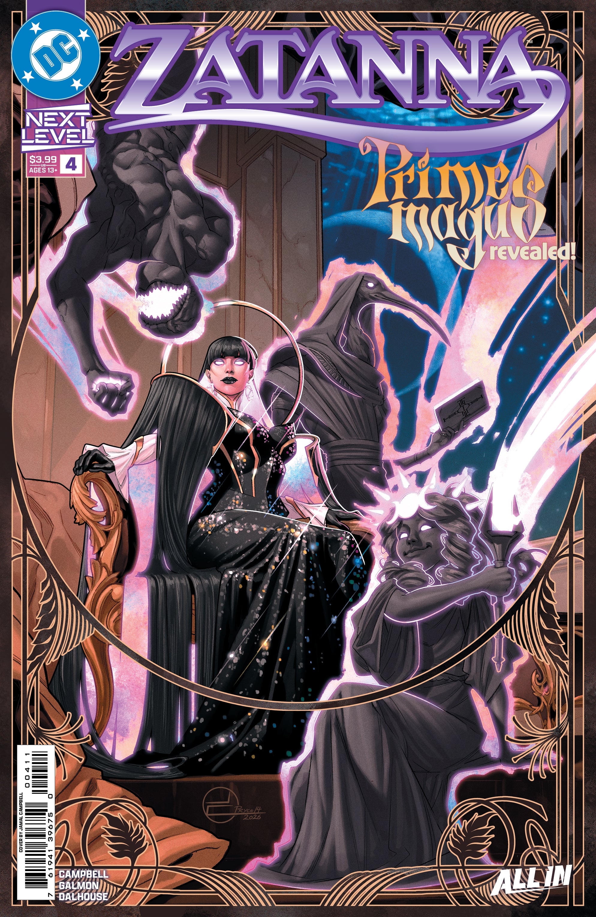 ZATANNA (2026) #4 CVR A JAMAL CAMPBELL