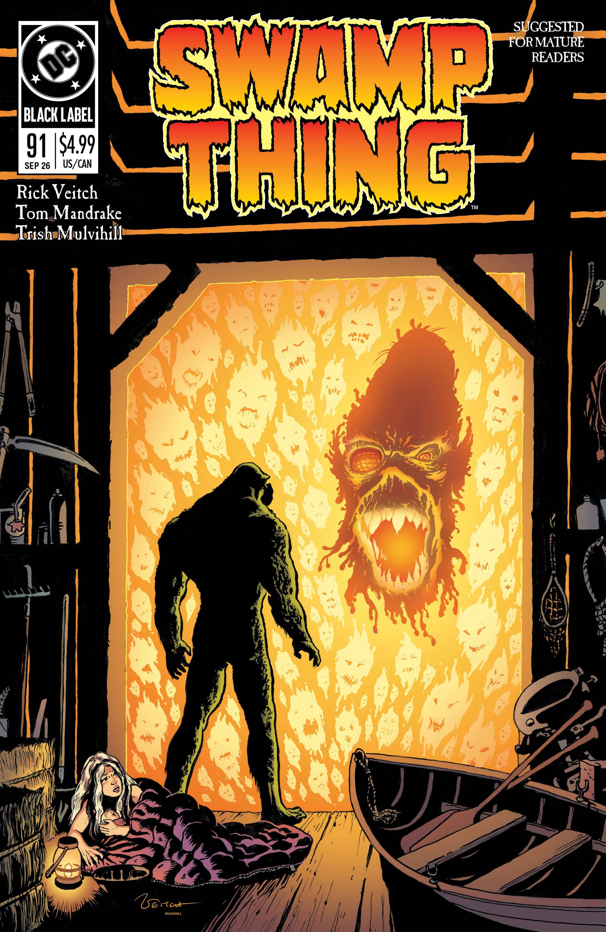 SWAMP THING 1989 #4 (OF 4) CVR A RICK VEITCH