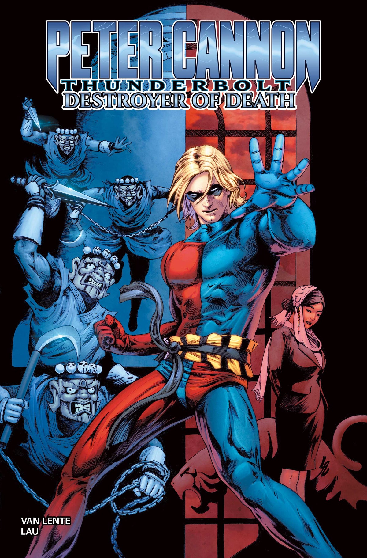 PETER CANNON THUNDERBOLT DESTROYER OF DEATH TP graphic novel cover