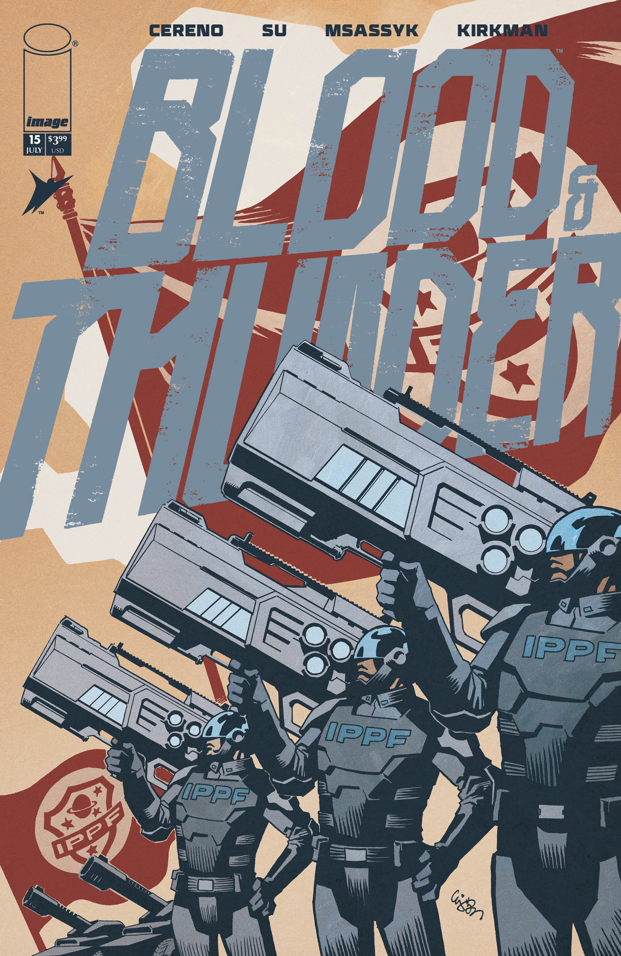 BLOOD & THUNDER #15 CVR A EJ SU & DEE CUNNIFFE