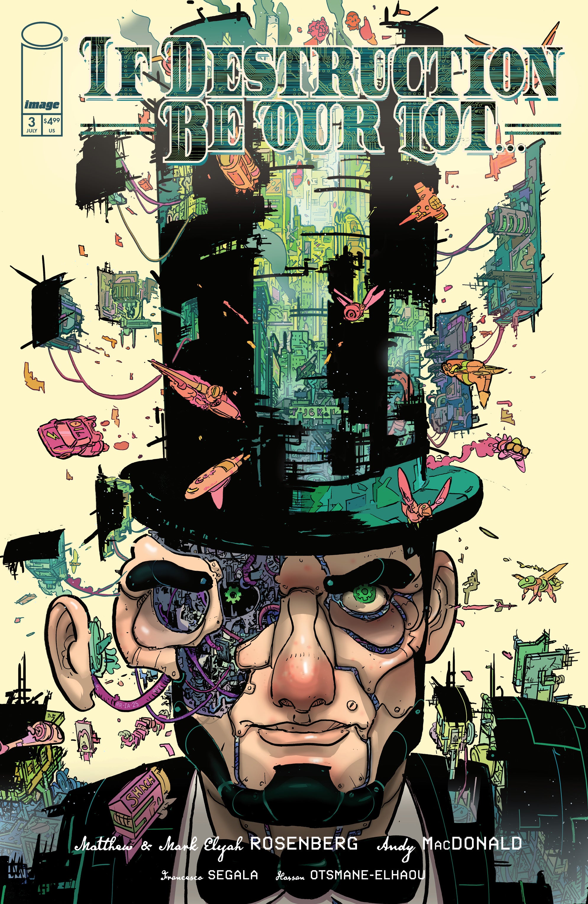 IF DESTRUCTION BE OUR LOT #3 CVR B RILEY ROSSMO VAR