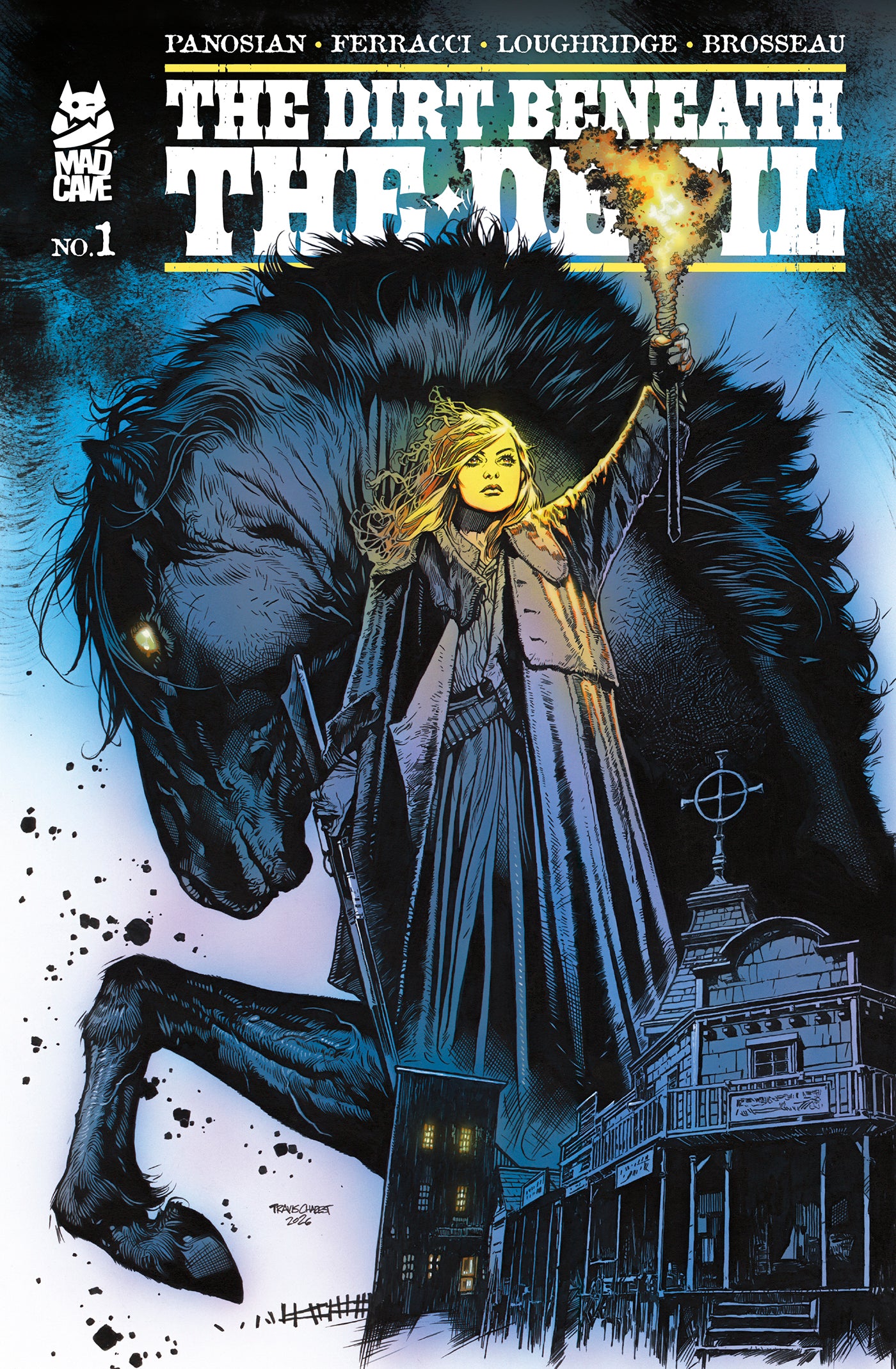 DIRT BENEATH THE DEVIL #1 (OF 4) CVR D TRAVIS CHAREST VAR