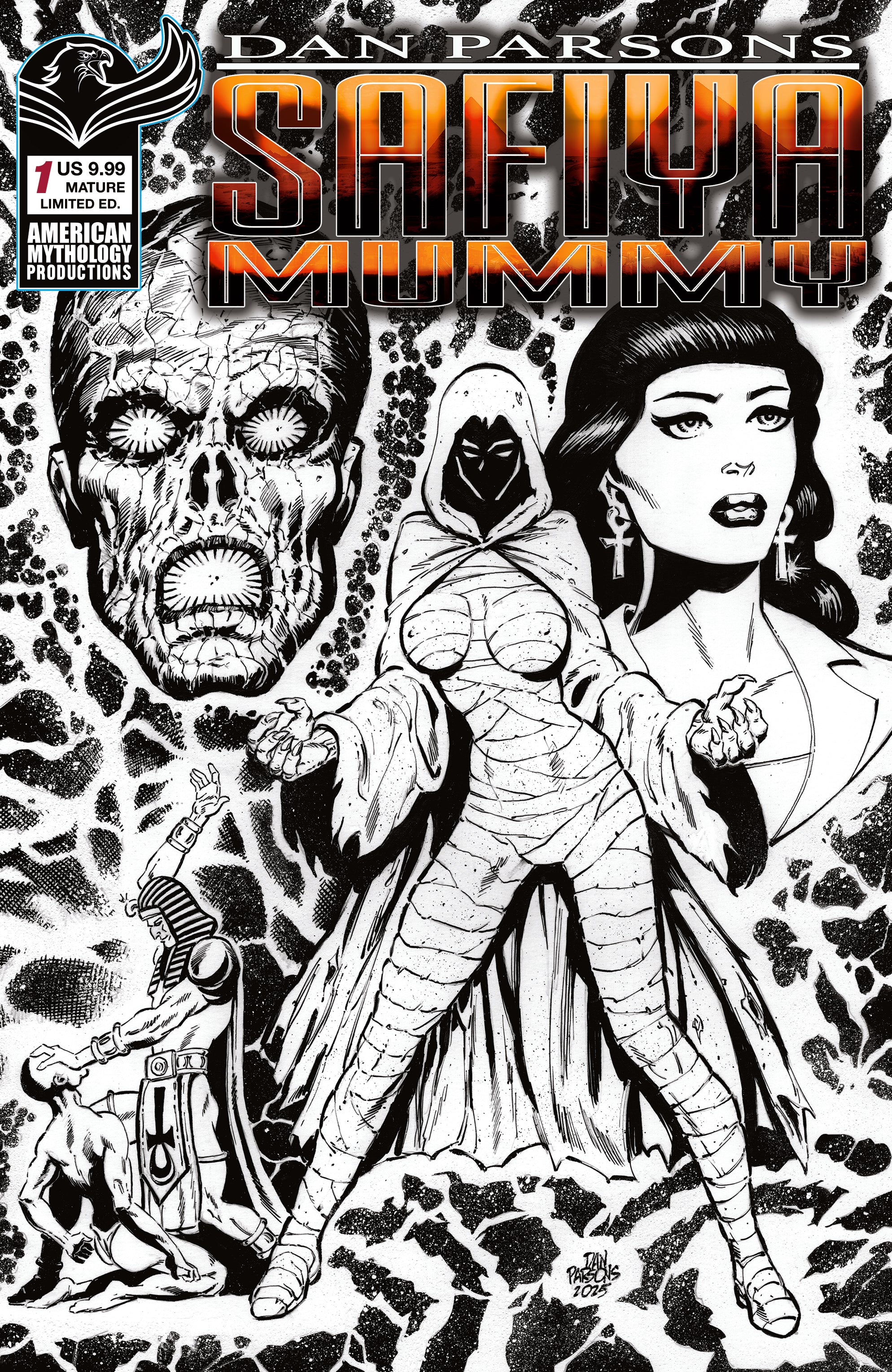 DAN PARSONS SAFIYA MUMMY #1 CVR C DAN PARSONS LIMITED EDITION VAR