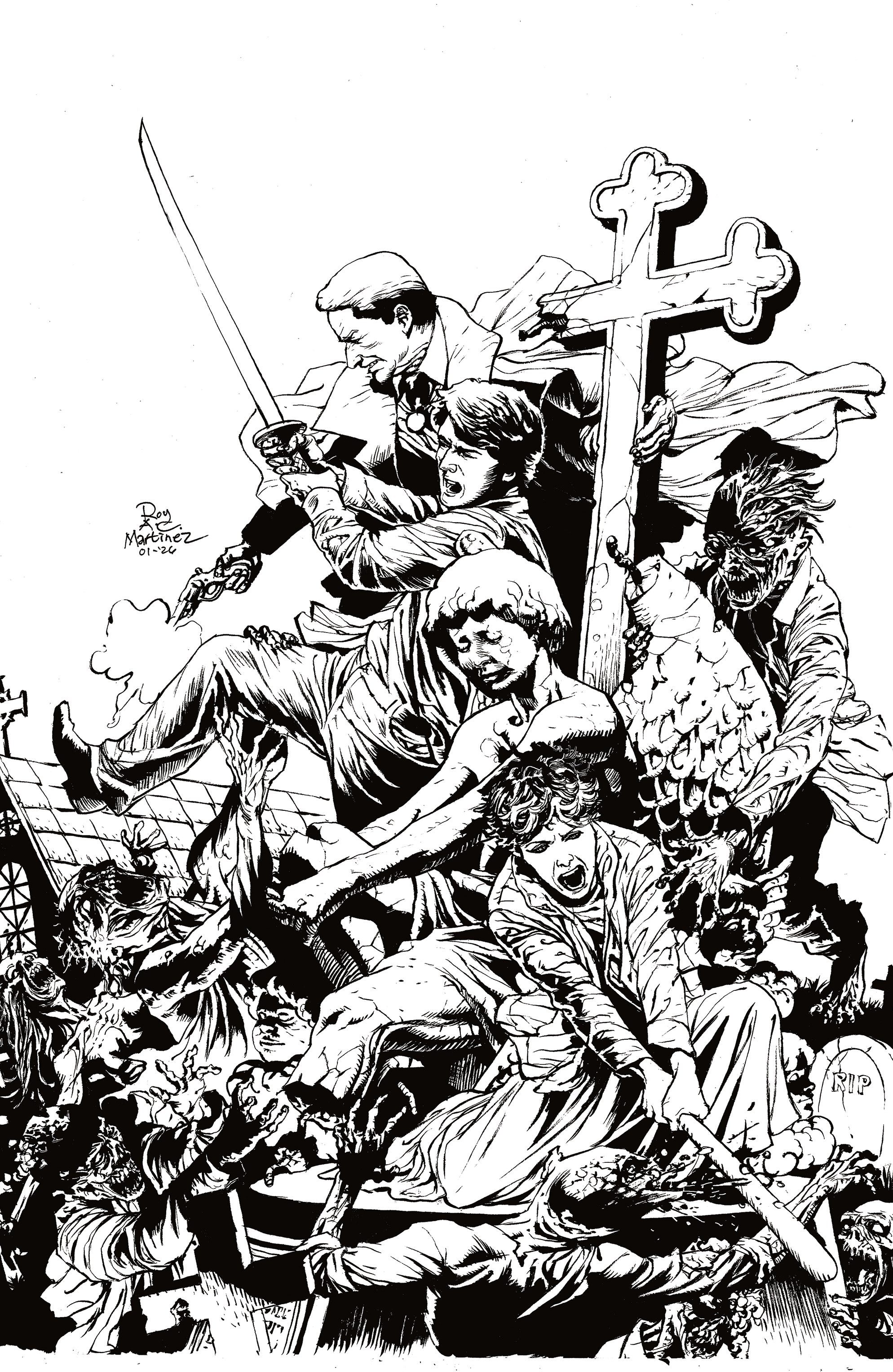 FRIGHT NIGHT WITCHING HOUR #1 (OF 2) CVR F RAY ALLAN MARTINEZ CENTURY LIMITED EDITION VAR