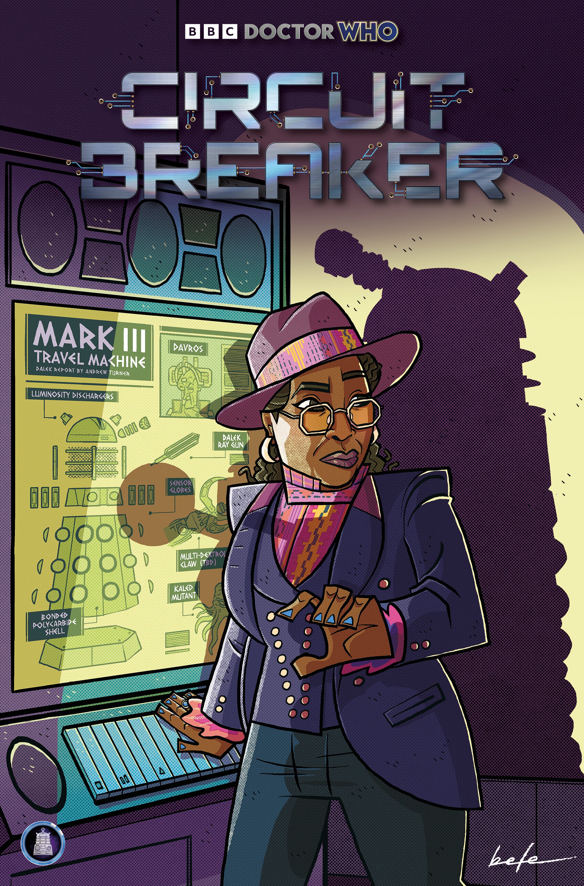 DOCTOR WHO CIRCUIT BREAKER #1 (OF 2) CVR C ROBERT SIENECKI CARDSTOCK VAR