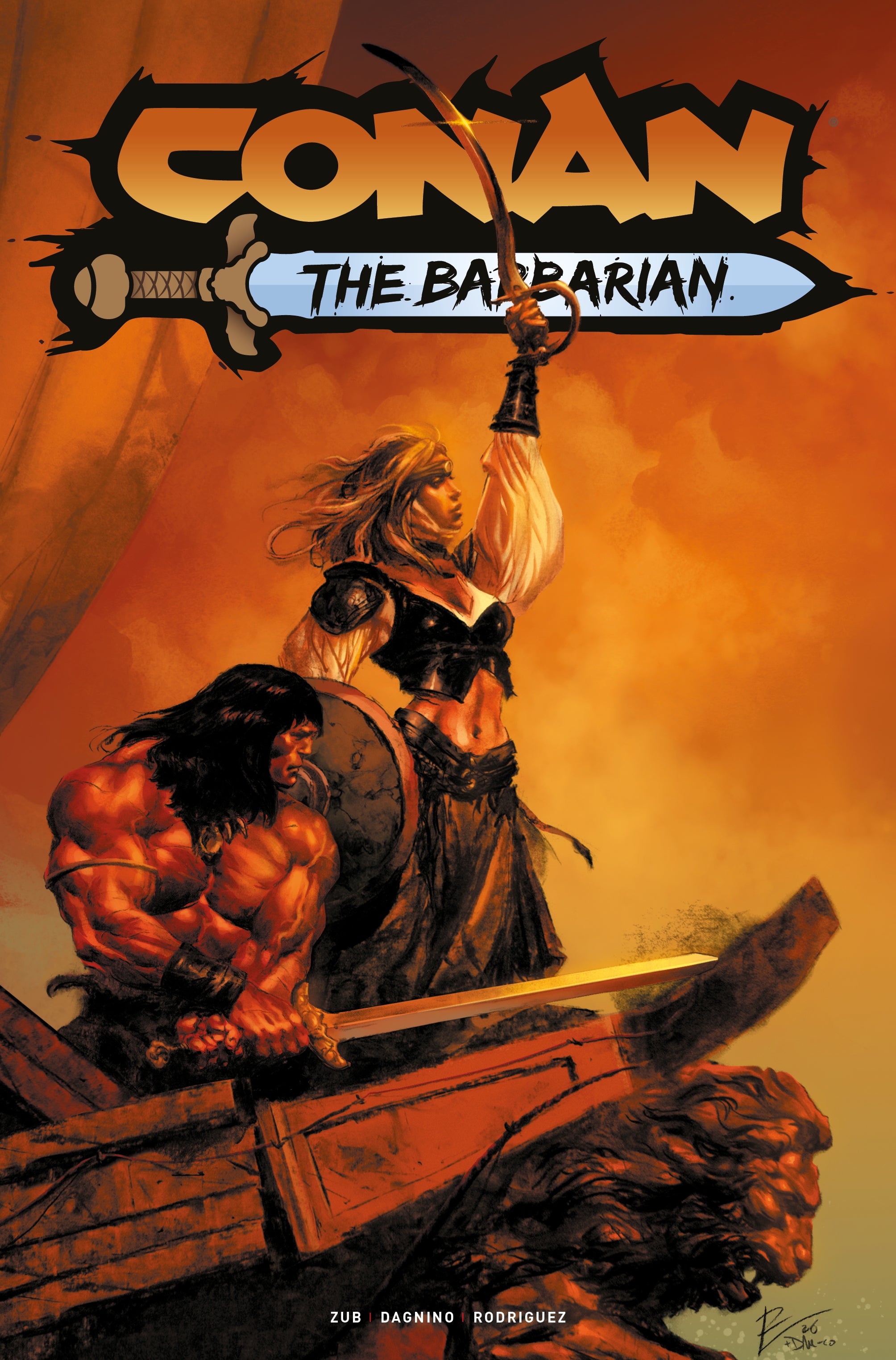CONAN THE BARBARIAN #33 CVR F ROBERTO DE LA TORRE FOIL VAR