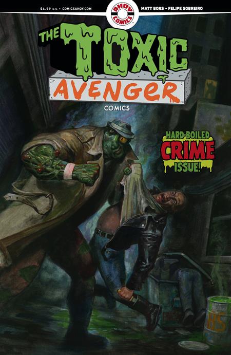 TOXIC AVENGER COMICS #2 CVR A FRED HARPER